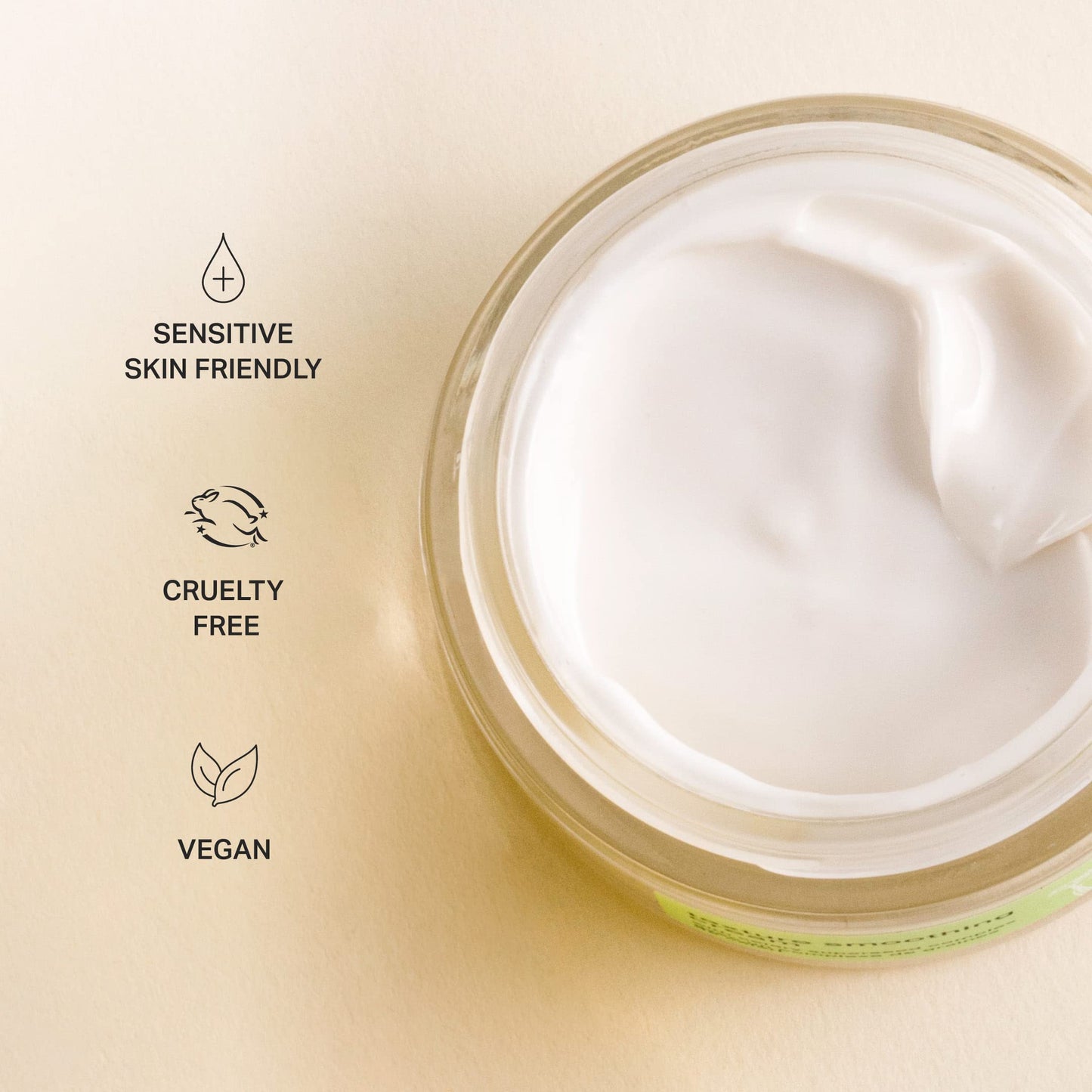 Cocokind Crema suavizante de textura, ligera, hidratante con escualano y semillas de apio