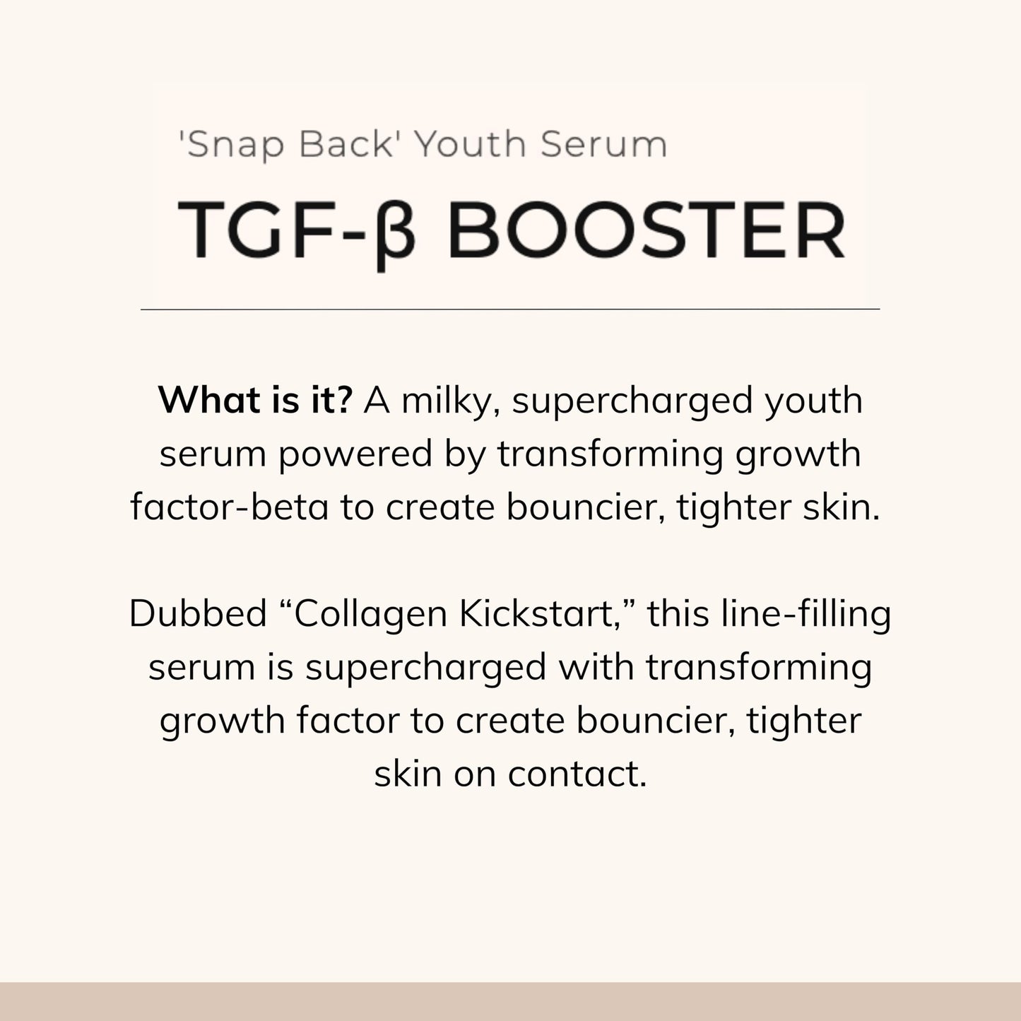 Le Mieux TGF-B Booster, 1 Ounce
