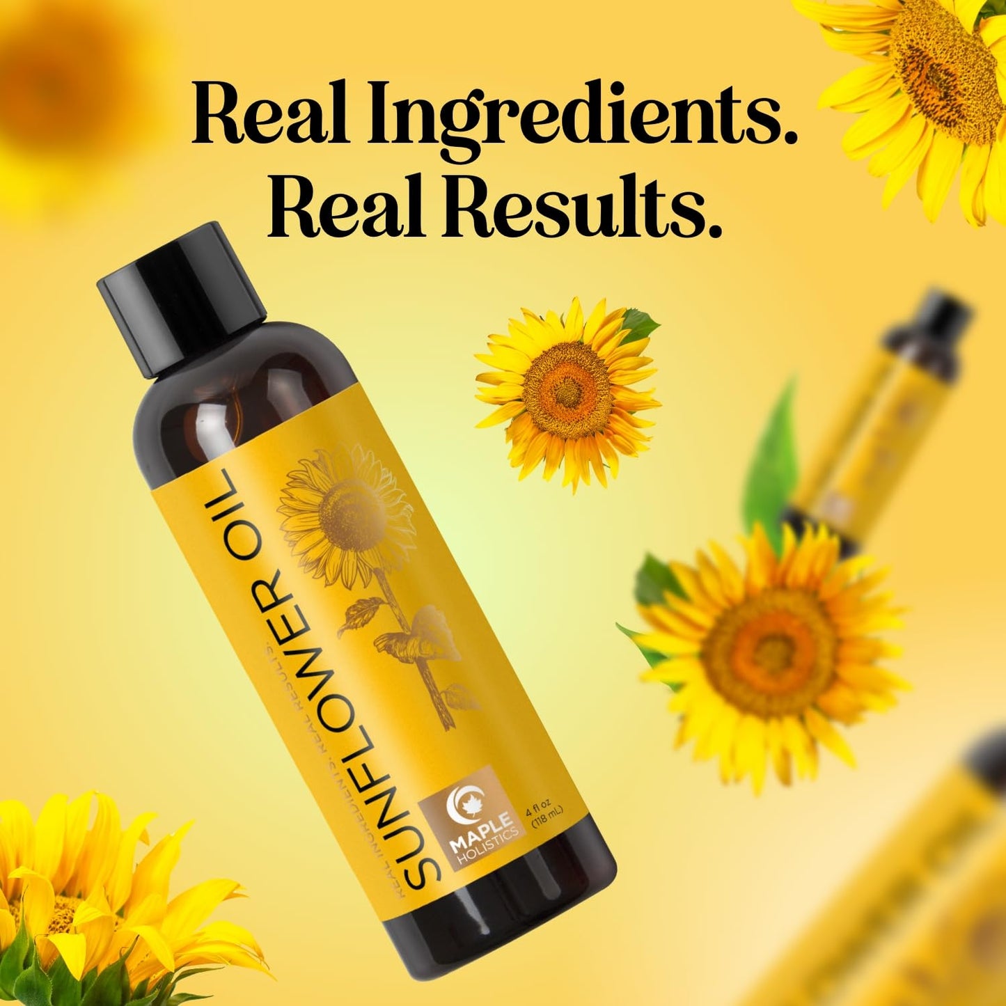 Aceite de Girasol Orgánico 100% Puro para Aromaterapia y Masajes - Oferta Exclusiva de Aceite Vegetal Orgánico - Aprovecha ahora.