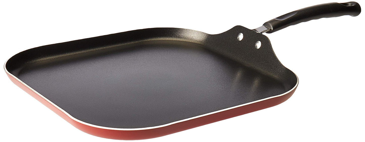 Juego de Sartenes Verona Tramontina, Incluye 3 Piezas, aluminio con revestimiento interno Antiadherente Starflow Max, Color Rojo modelo27899-146