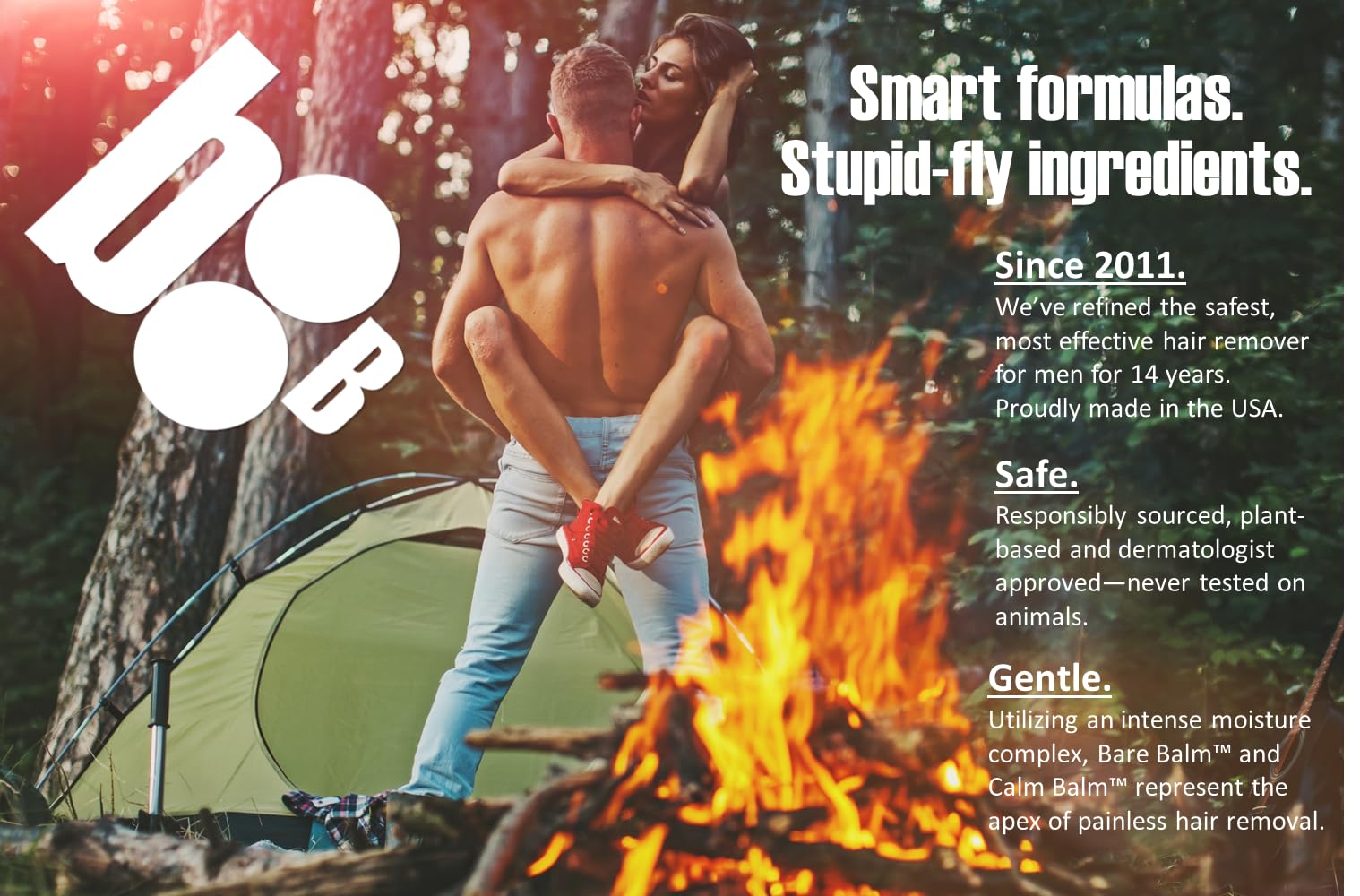 Sistema de Control del Vello Corporal The Bare Pair King Kombo con Guante Exfoliante