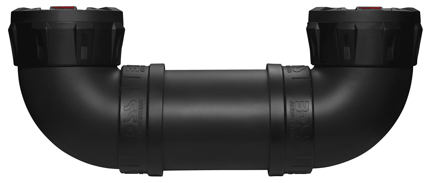 Boss Audio Systems ATV6.5B All-Terrain Sound System - Two 6 x 9 Marine Grade Speakers/Tweeters, Amplified, Bluetooth Remote, Ideal for ATV/UTV and 12 Volt Applications