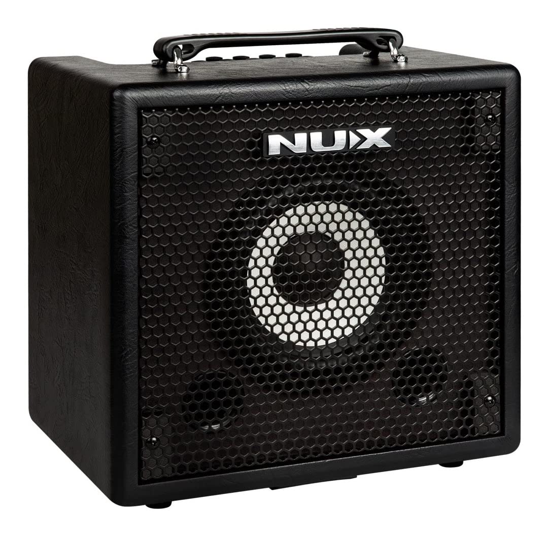 NUX Mighty Bass 50BT Amplificador de graves digital, transmisión de audio Bluetooth, puerta, EFX, modelo de amplificador, IR, modulación, reverberación