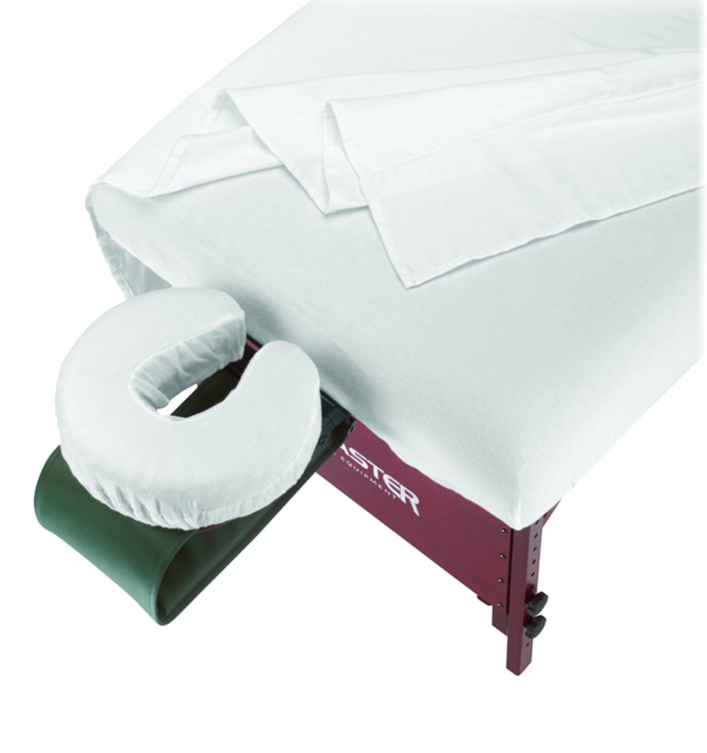 Juego de Sábanas Franela 3 Piezas Master Massage blanco marfil