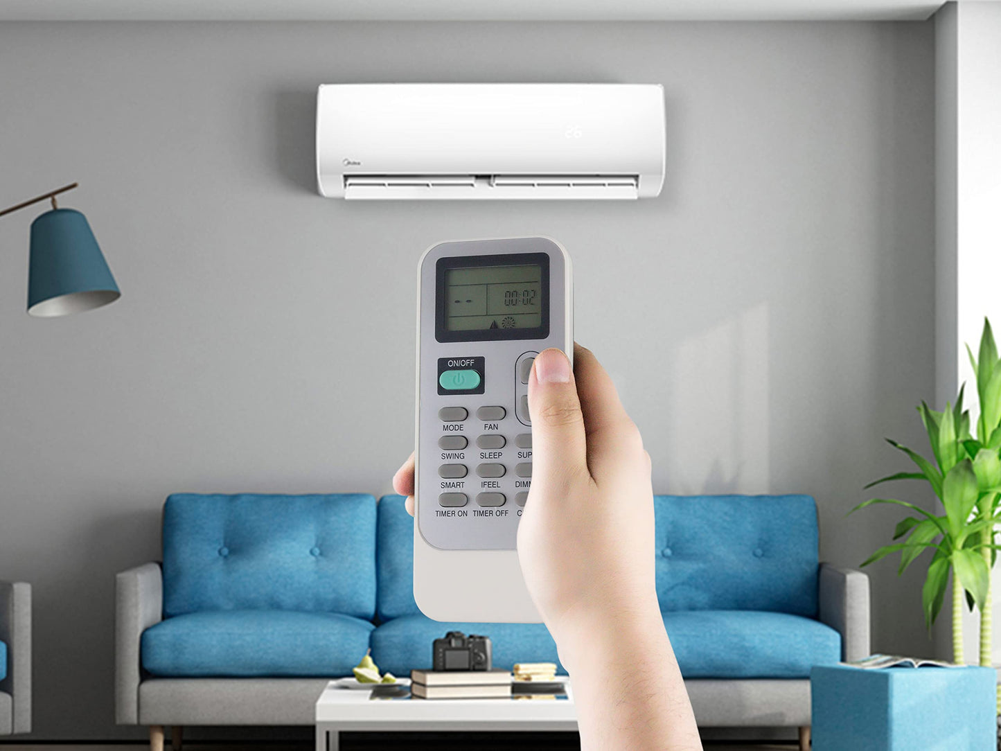CONTROL EXPERT Control Hisense Minisplit DG11J1-01 Aire Acondicionado Clima