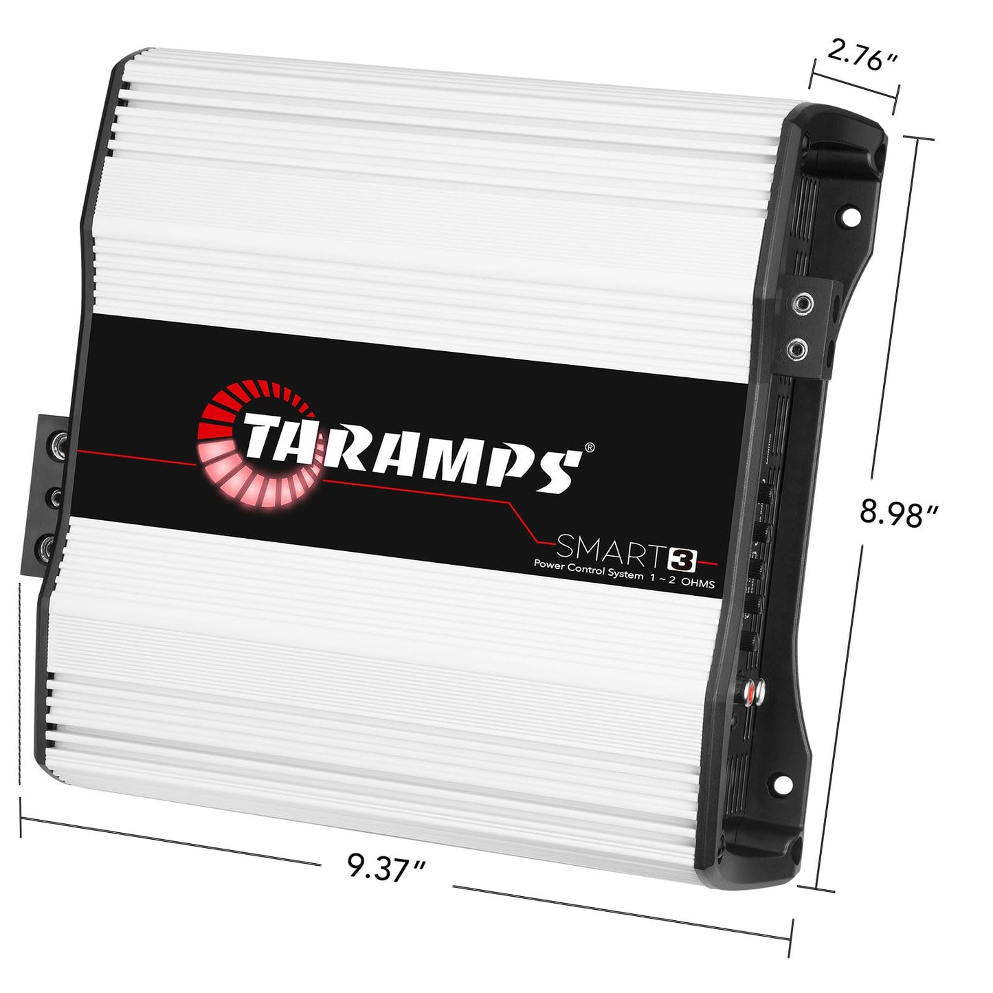 Amplificador Taramps Smart 3 3000 Vatios RMS Negro Multiimpedancia Clase D Monobloque para Subwoofers
