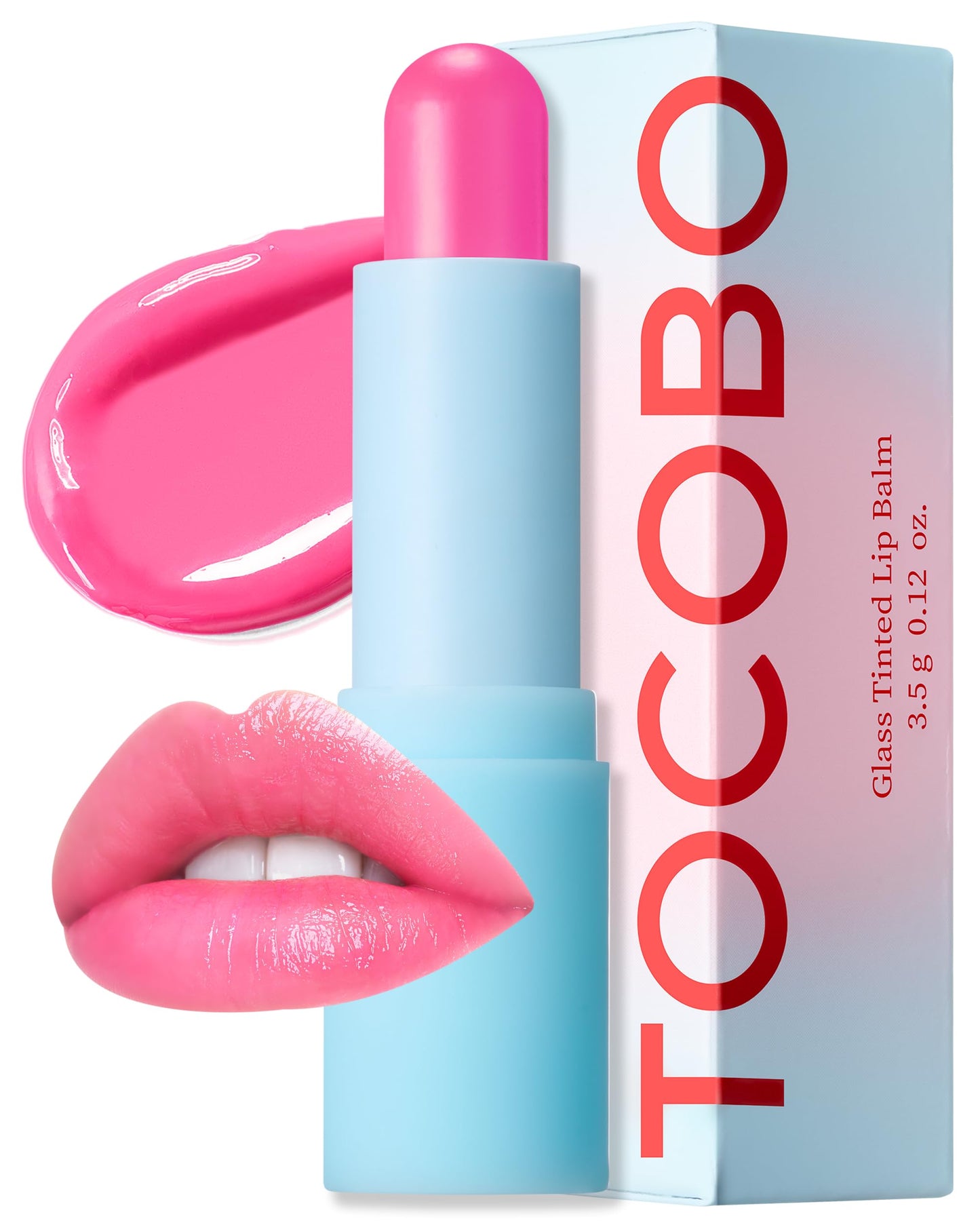 Bálsamo Labial Vegano TOCOBO Better Pink Hidratante y Brillante
