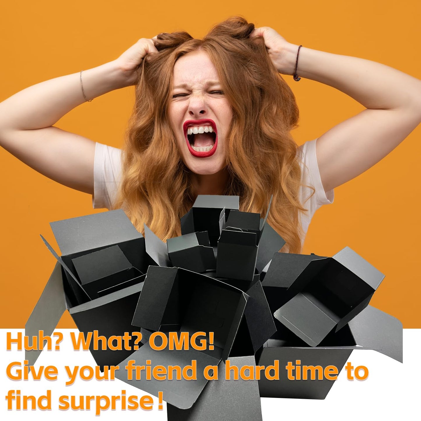 Caja Sorpresa Apilable Jsuslife Multicolor 13 Unidades para Regalos Divertidos