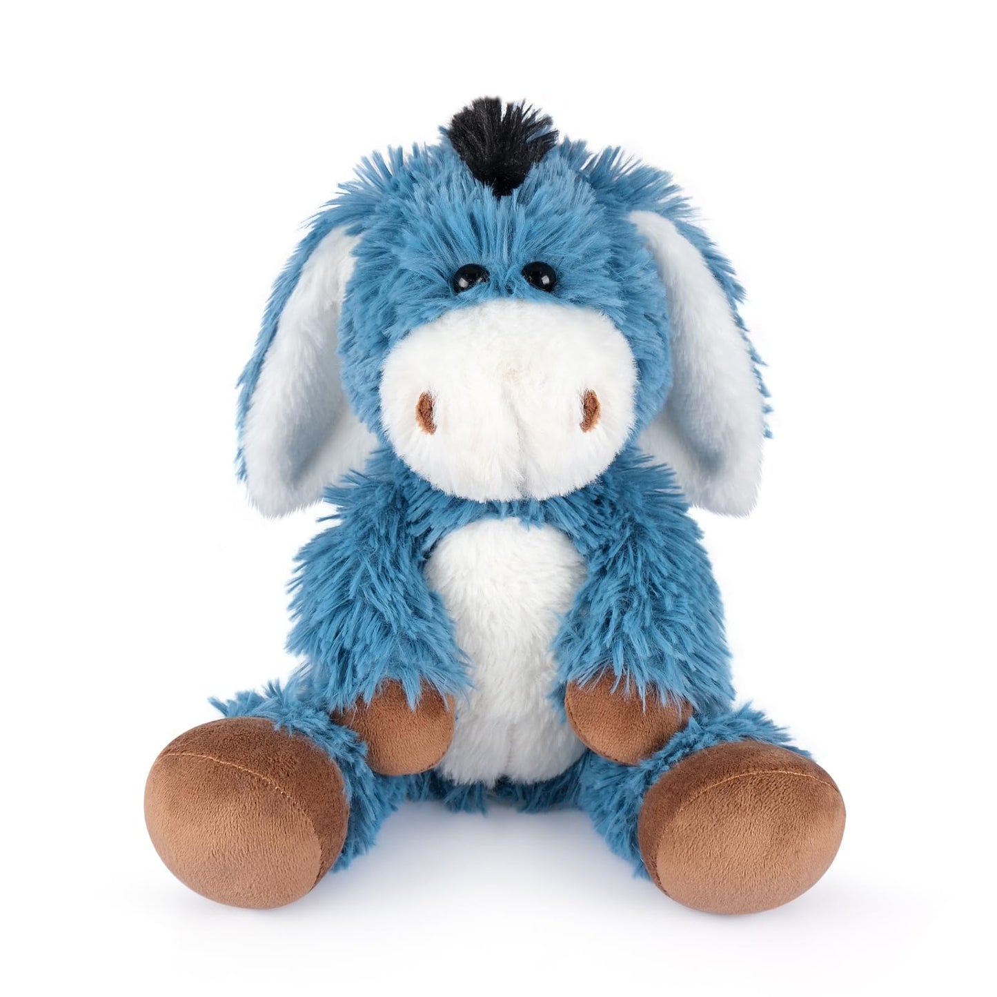 SuzziPals Peluches de Burro Que se Pueden Calentar y Enfriar, Almohadillas térmicas para Animales de Peluche Que se Pueden Calentar en microondas para aliviar el Dolor de los músc Burro Modelo de Bat
