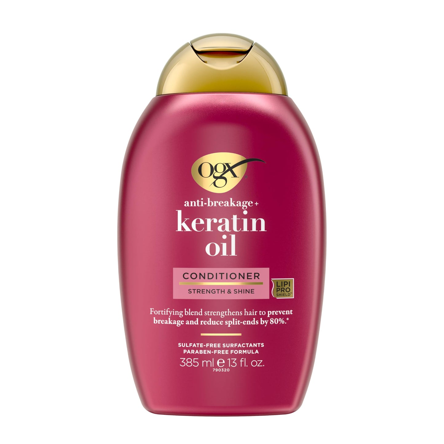 OGX, Acondicionador Anti Quiebre de Aceite de Keratina, 385 ml