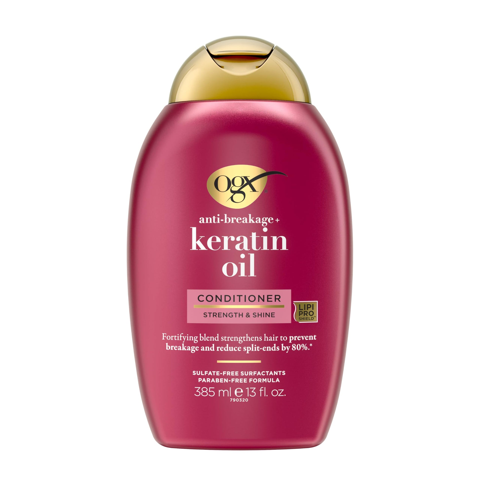 OGX, Acondicionador Anti Quiebre de Aceite de Keratina, 385 ml