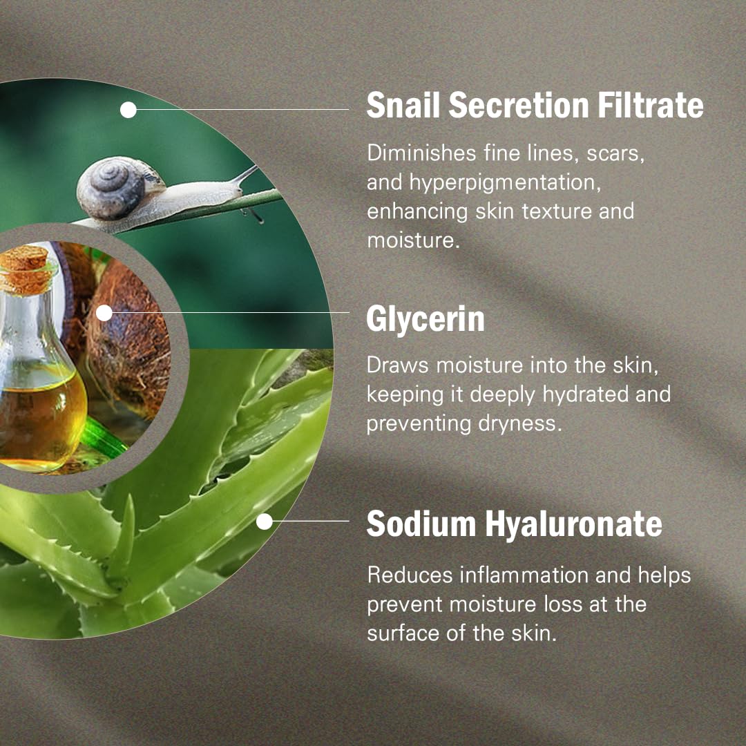 MIZON Snail Repair Intensive Ampoule - Anti Wrinkle - Multi Function Formula