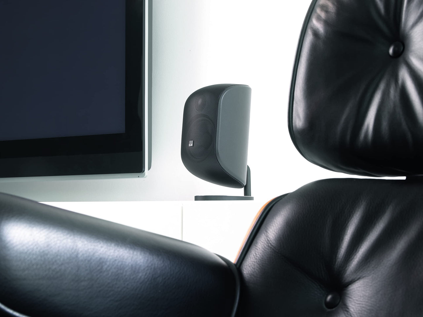 Bowers & Wilkins Mini Theatre M-1 - Altavoz satélite (Cada uno), Color Negro Mate