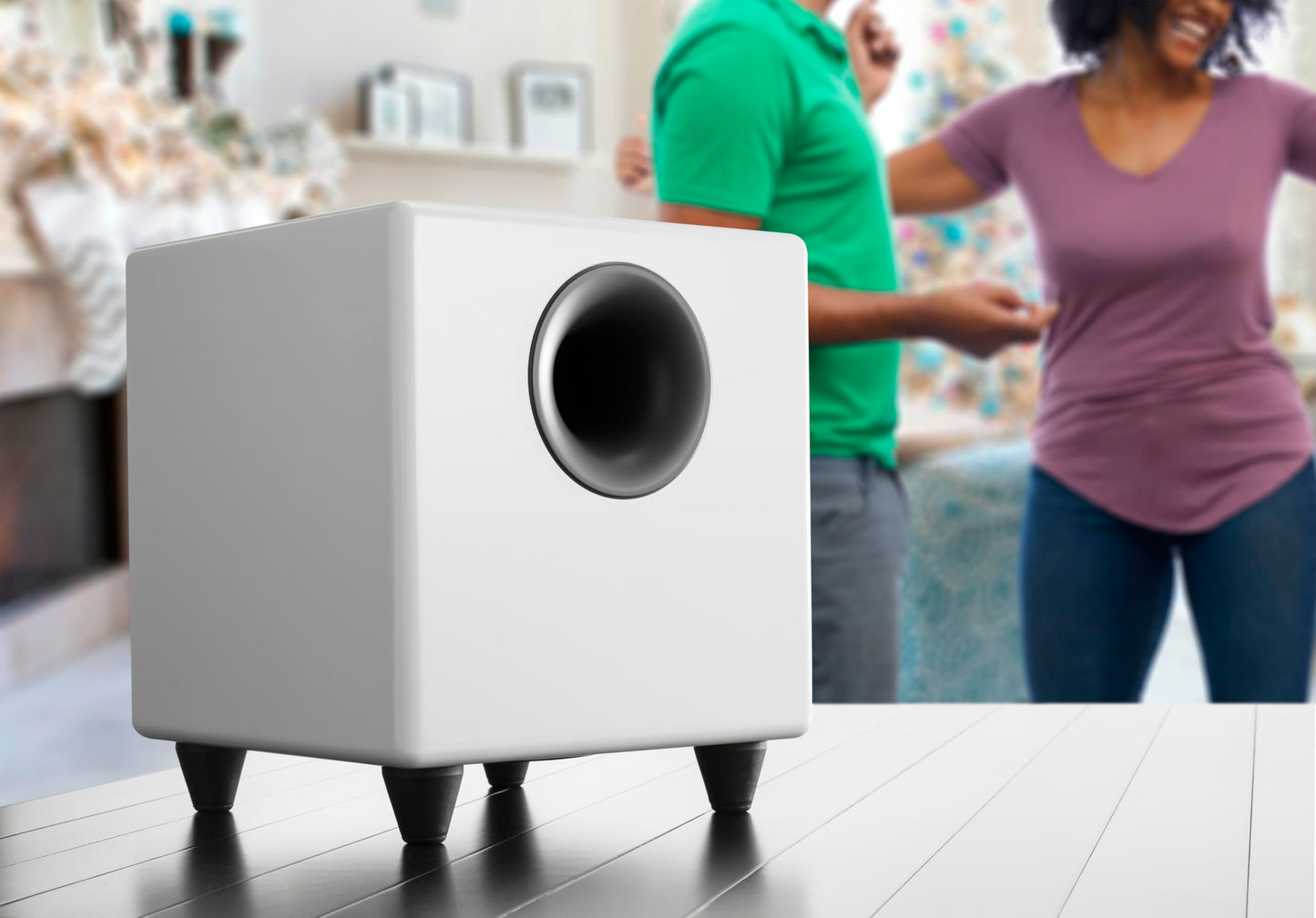 Audioengine S8: Altavoz subwoofer de 250 W con Amplificador Integrado para Audio doméstico