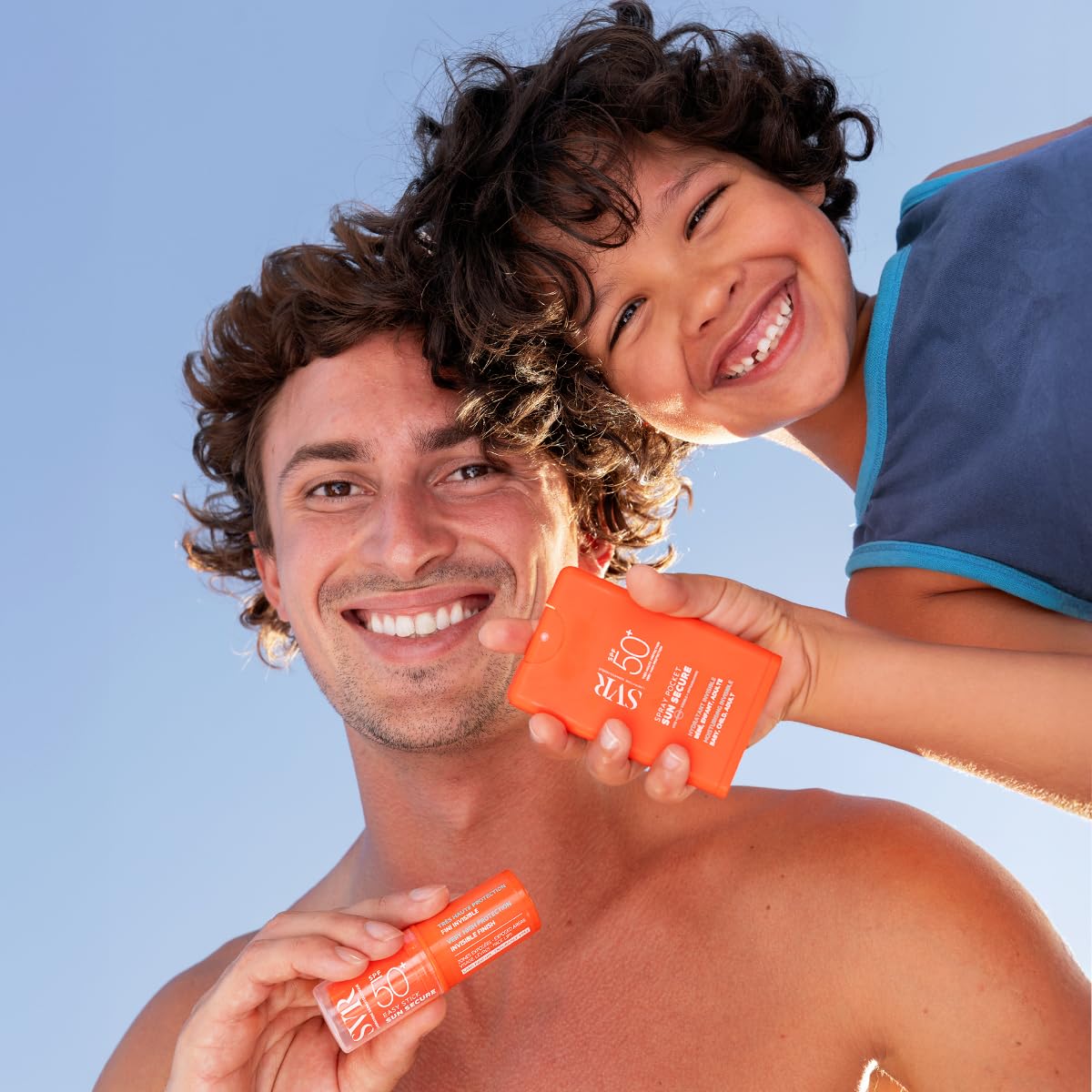 SVR Sun Secure Spray Pocket SPF50+ Protector Solar en Spray Facial y Corporal | Protección UVA, UVB, Luz Visible y Luz Azul | Con Niacinamida y Vitamina E | Formato de Bolsillo 20 ml
