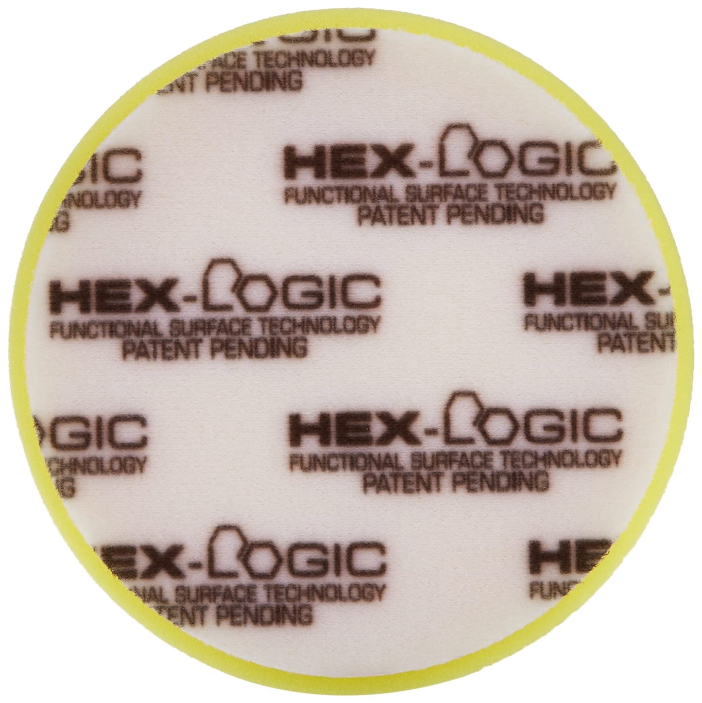 Chemical Guys Hex-Logic Pad, Esterilla de Corte Resistente, Amarillo, 6.5 in (16.51 cm)