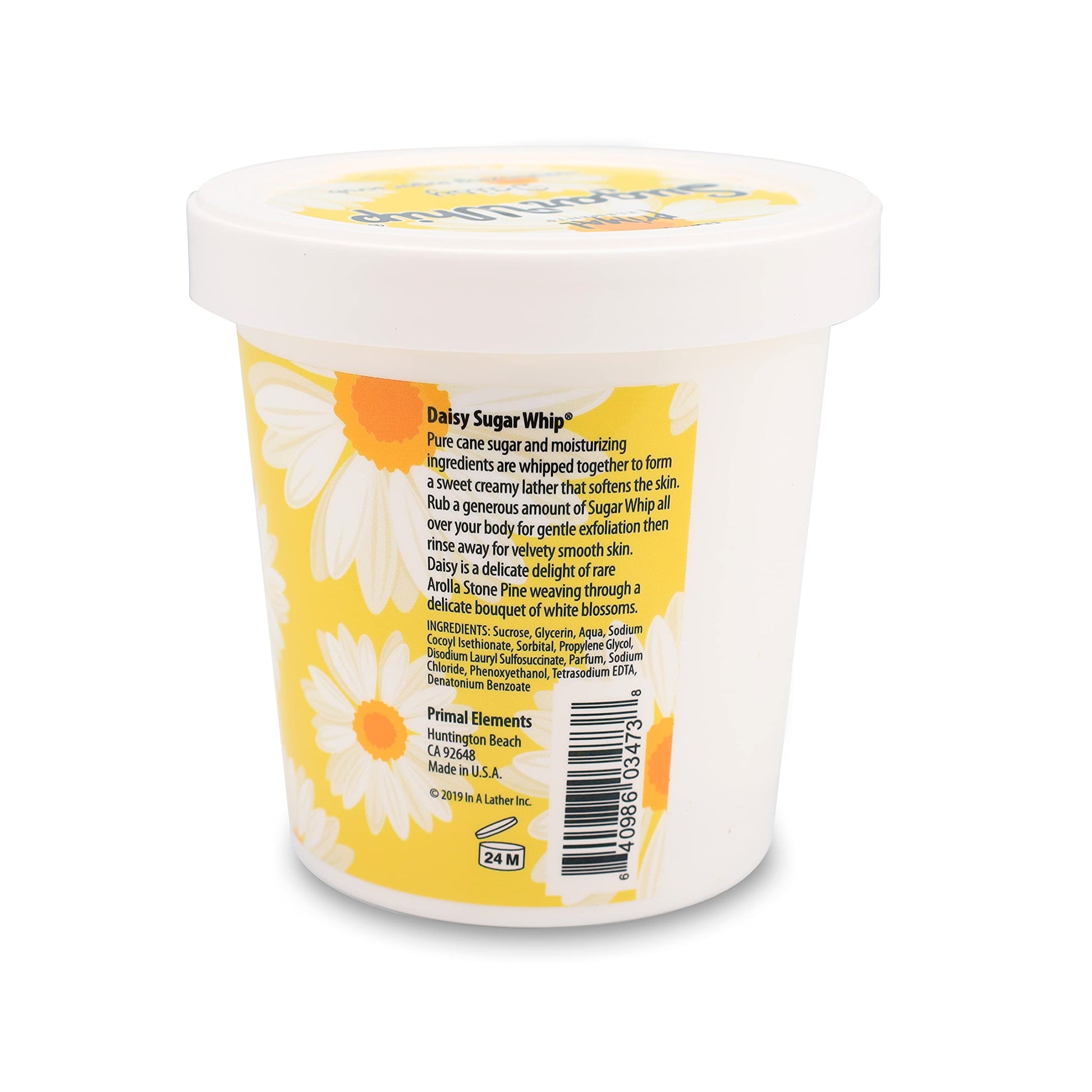 Azúcar Exfoliante Primal Elements Daisy 10 Ounce