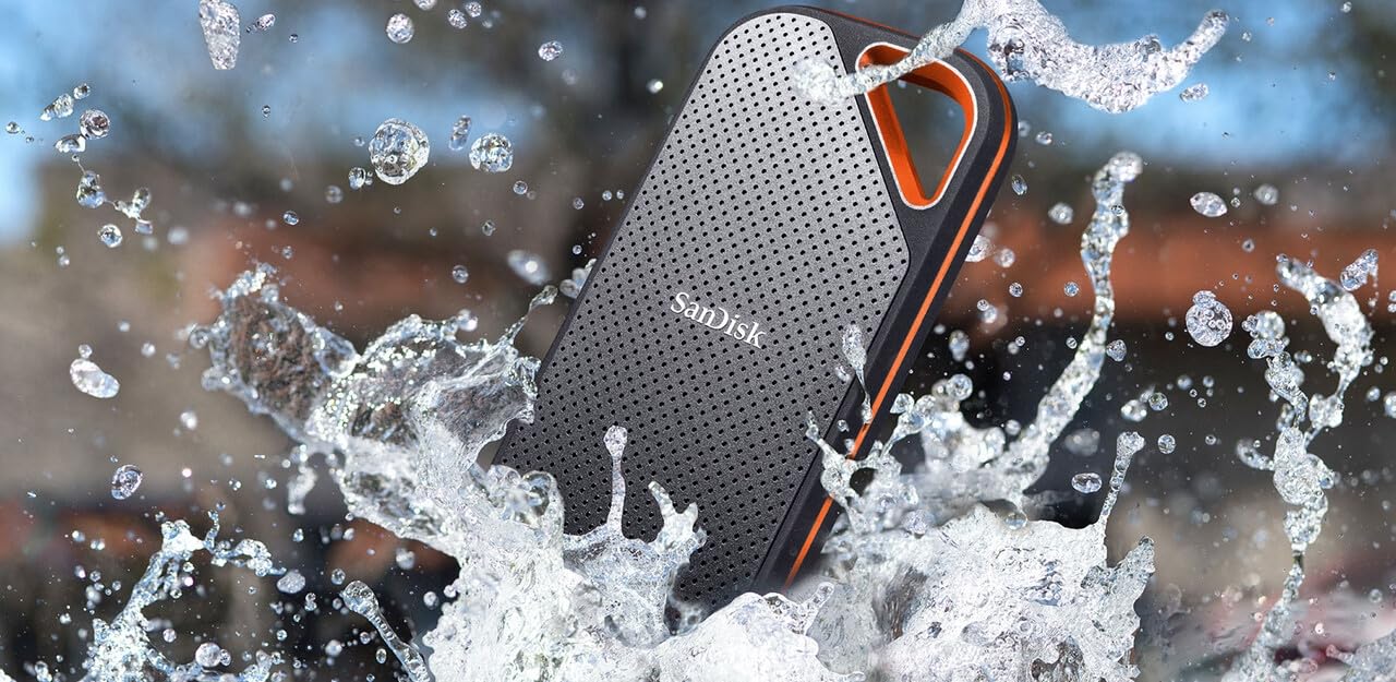 SSD Portátil SanDisk Extreme Pro 2 TB USB-C Velocidad 2000 MB/s