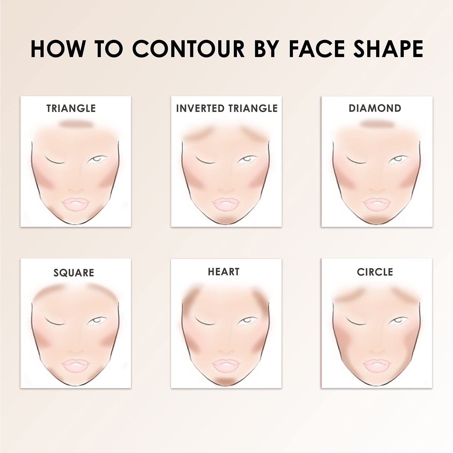 Temptu S/B Contour & Bronze 6 Piece Starter Set