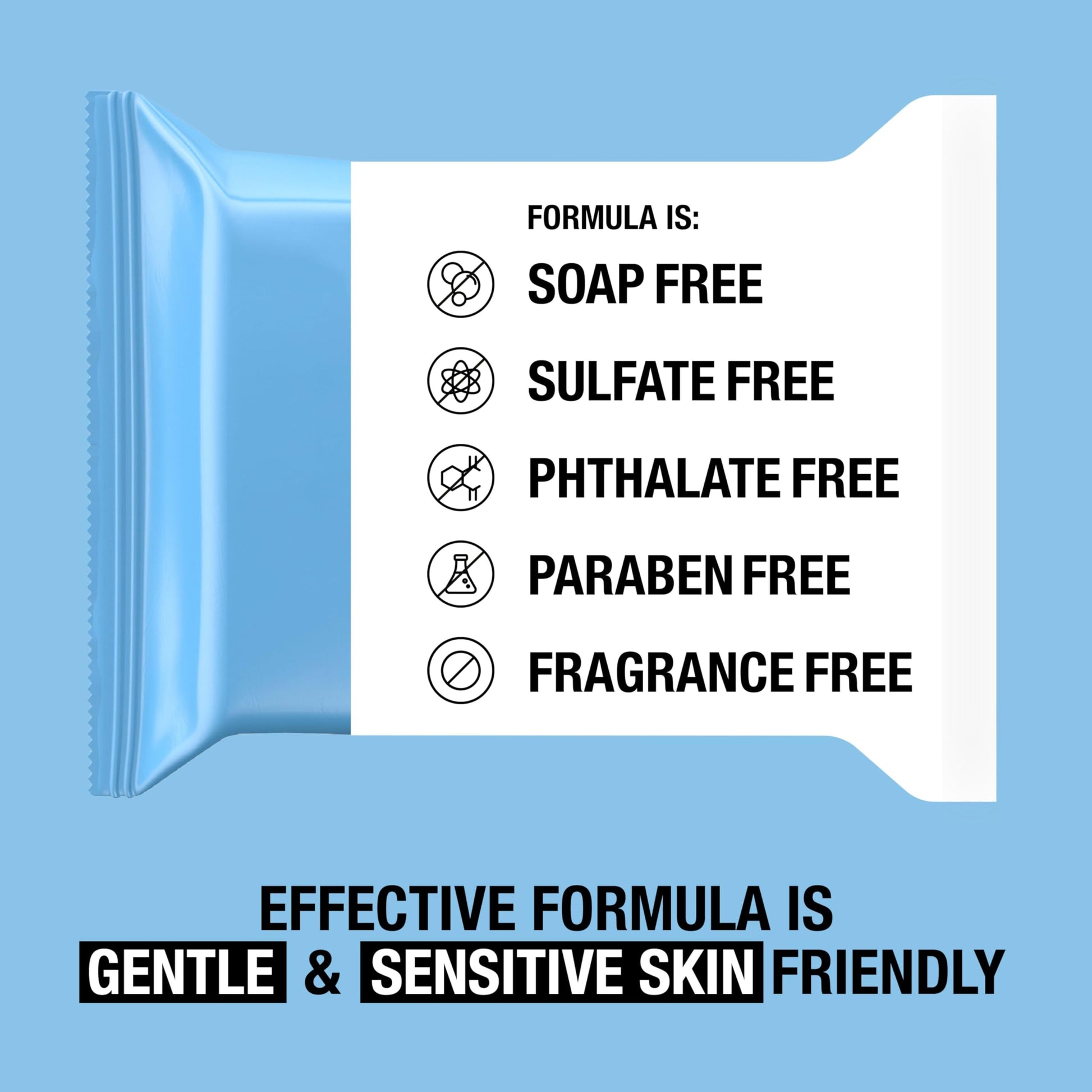 Neutrogena Fragrance-Free Makeup Remover Cleansing Towelette Singles, 20 count (Pack of 6)