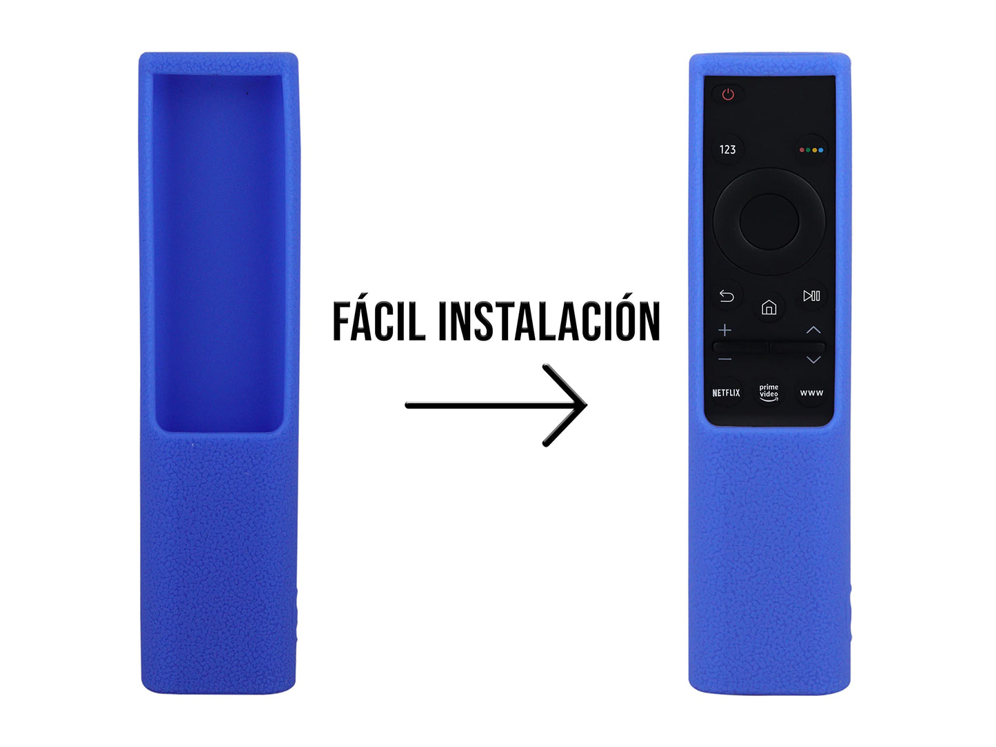 Funda para Control Samsung 4K Smart TV UHD BN59 (Azul)