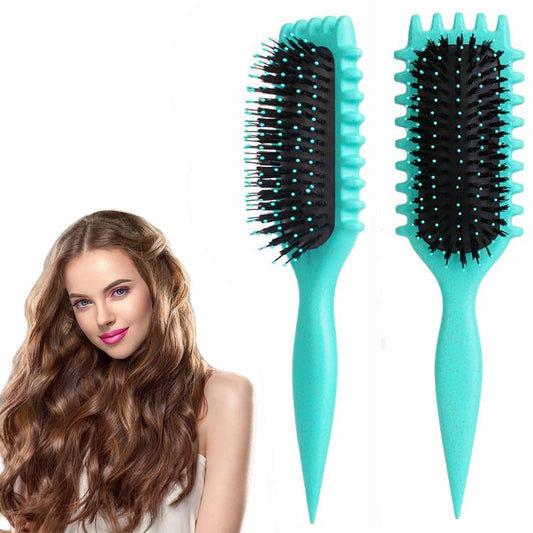 TOPOST Cepillo para Cabello Rizado, Bounce Curl Brush, Activador Peine de Desenredar Rizos