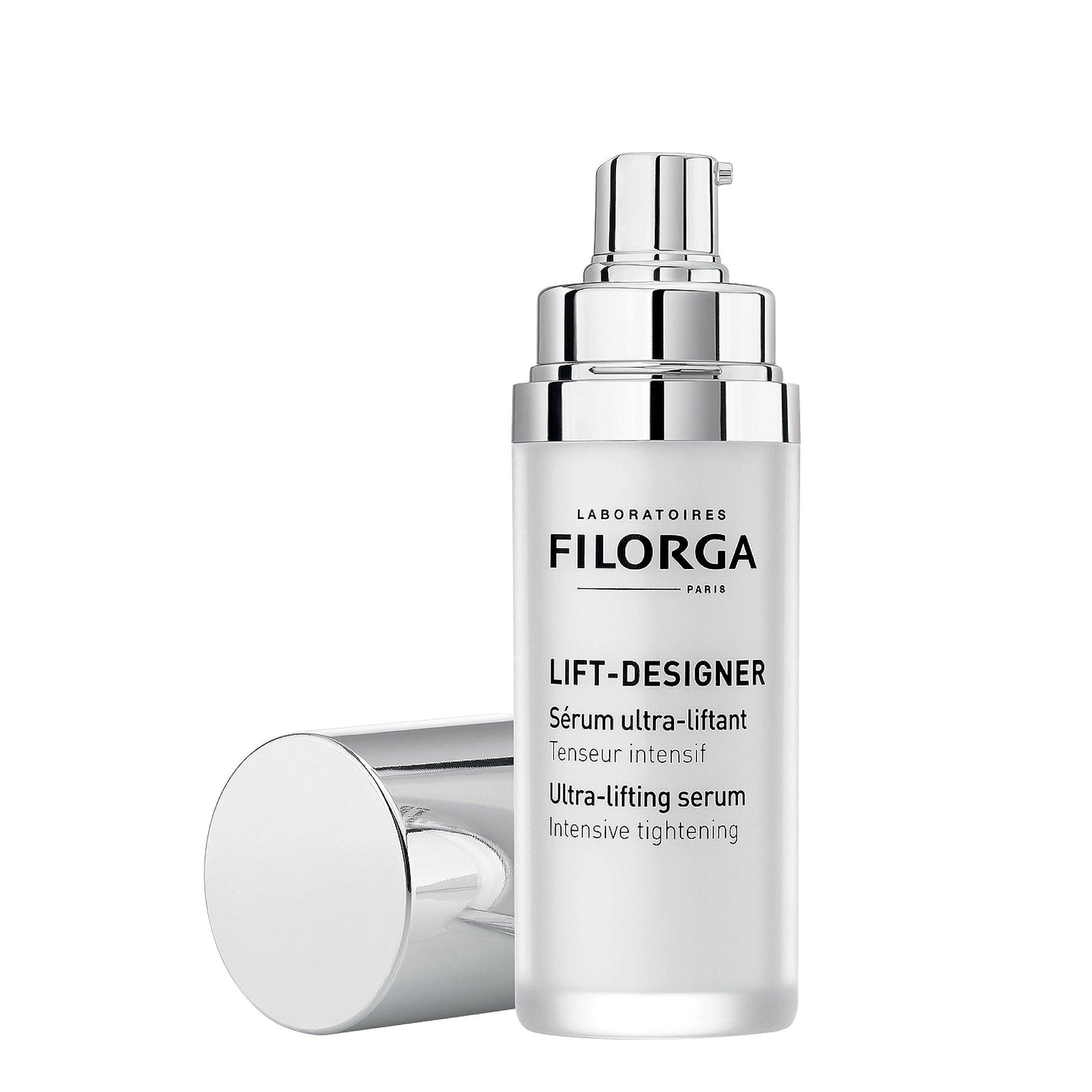 Suero Antienvejecimiento Filorga Lift Designer Blanco con Roller para la Flacidez y Expresiones Marcadas