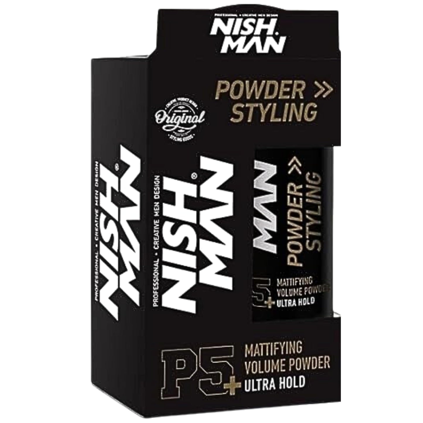 Nishman Hair Styling Series (P5+ Powder Wax Ultra Hold, 20 gr)