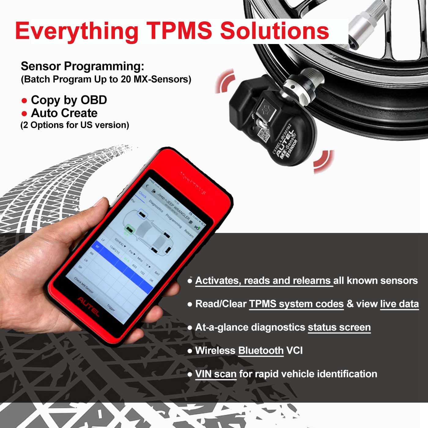Autel MaxiTPMS ITS600 TPMS, herramienta de programación TPMS, diagnóstico completo de TPMS, actualización de TS508/TS601, TPMS Relearn/Restablecimiento/Escaneo, Aceite/EPB/BMS/SAS restablece,