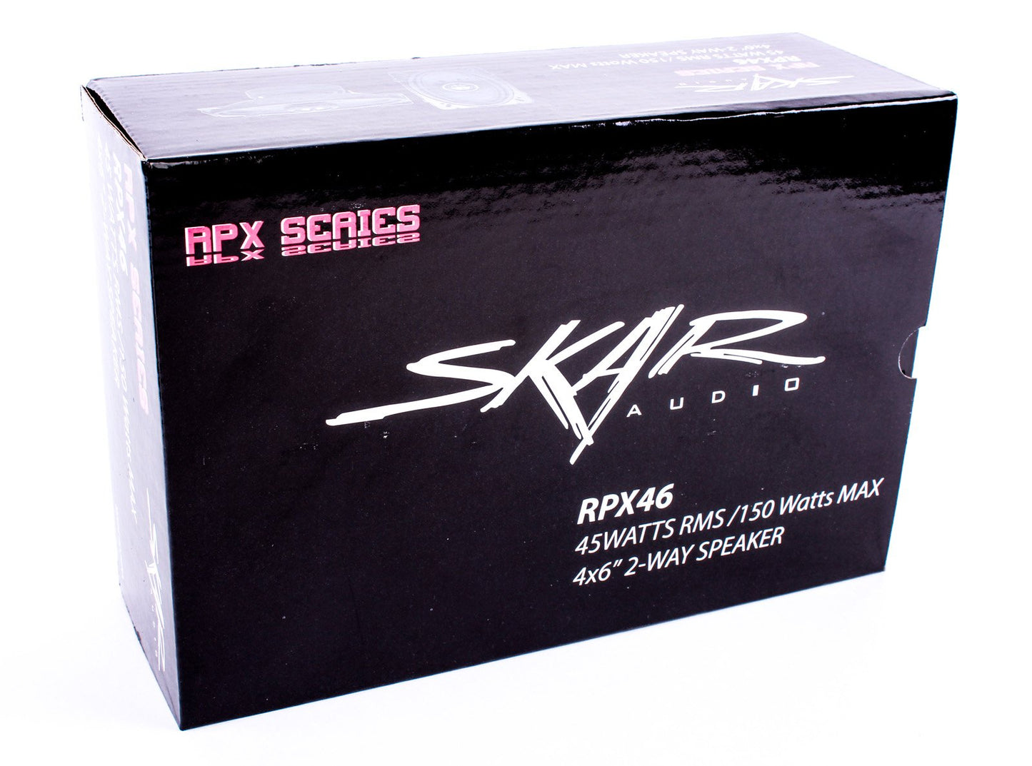 Skar Audio RPX46 150 W 2 vías 4 x 6 Pulgadas Sistema de Altavoces coaxiales, par