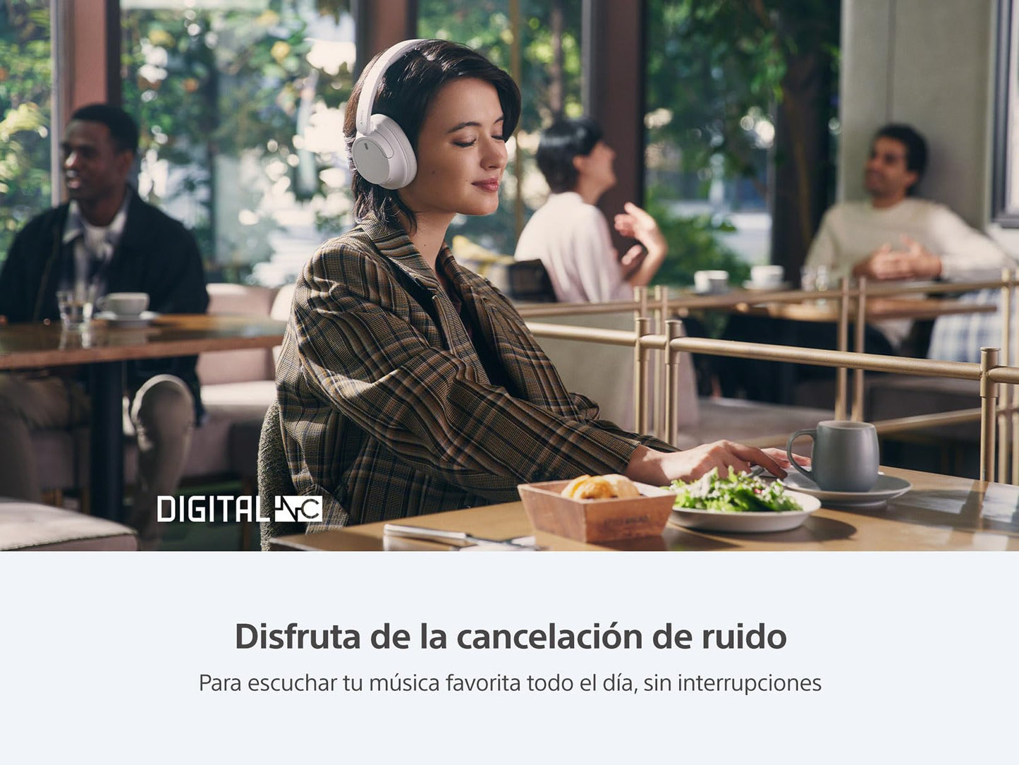Audífonos Inalámbricos Sony Negro con Noise Canceling Versión Extranjera