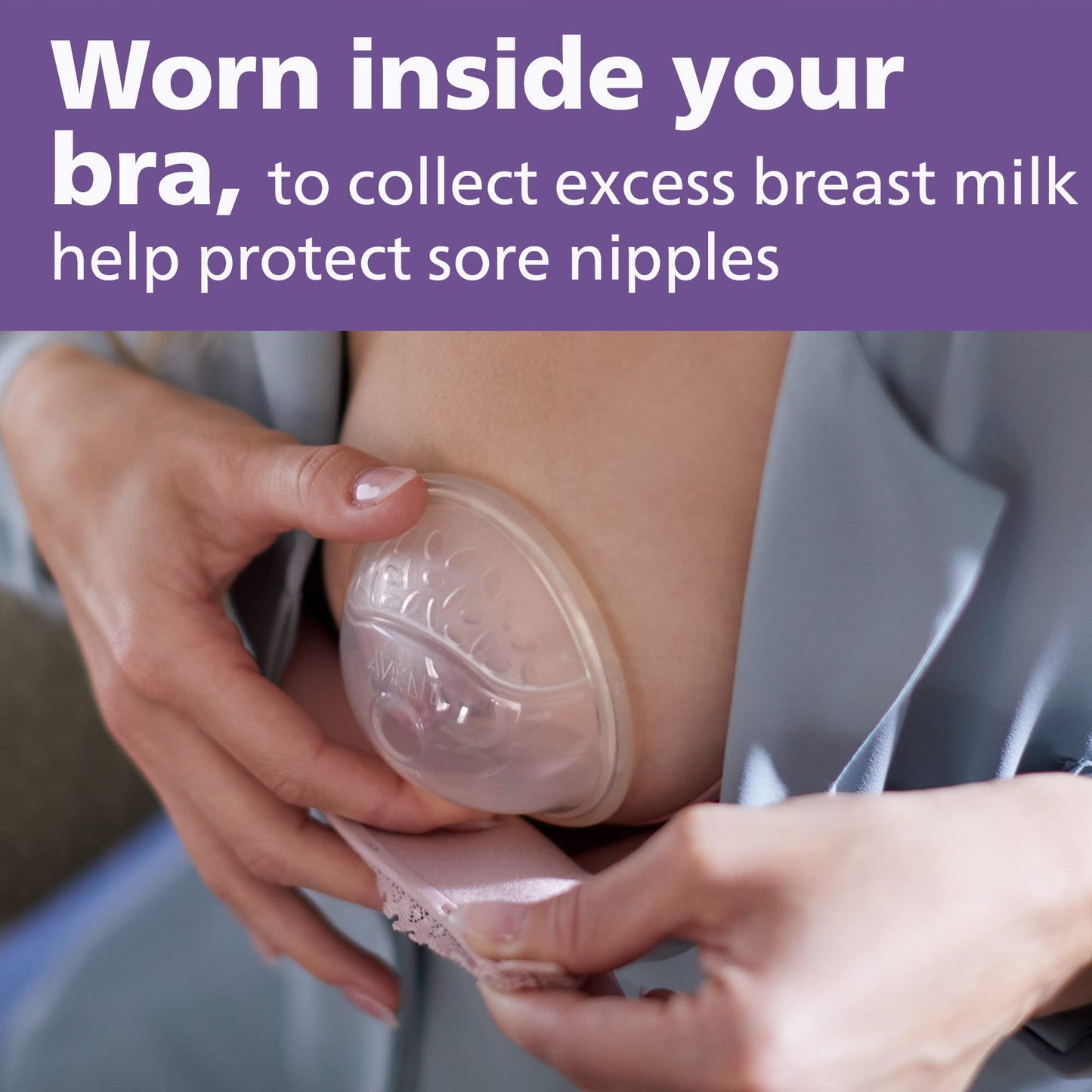 Juego de Cáscara de Pecho Philips Avent Comfort 2 Unidades