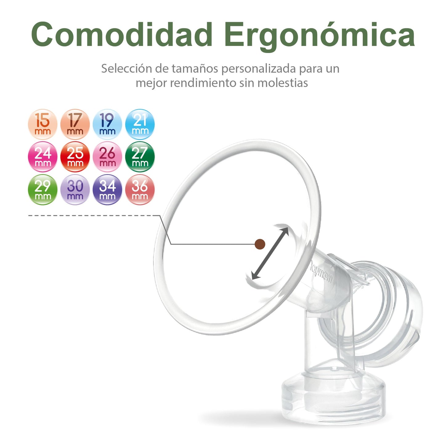 Kit de extractor de leche Maymom compatible con los extractores Medela Pump in Style Advanced (PISA); incluye embudo extragrande de una sola pieza (30 mm), 4 válvulas, 6 membranas y 2 tubos para Pump in Style; compatible con válvulas y tubos Medela