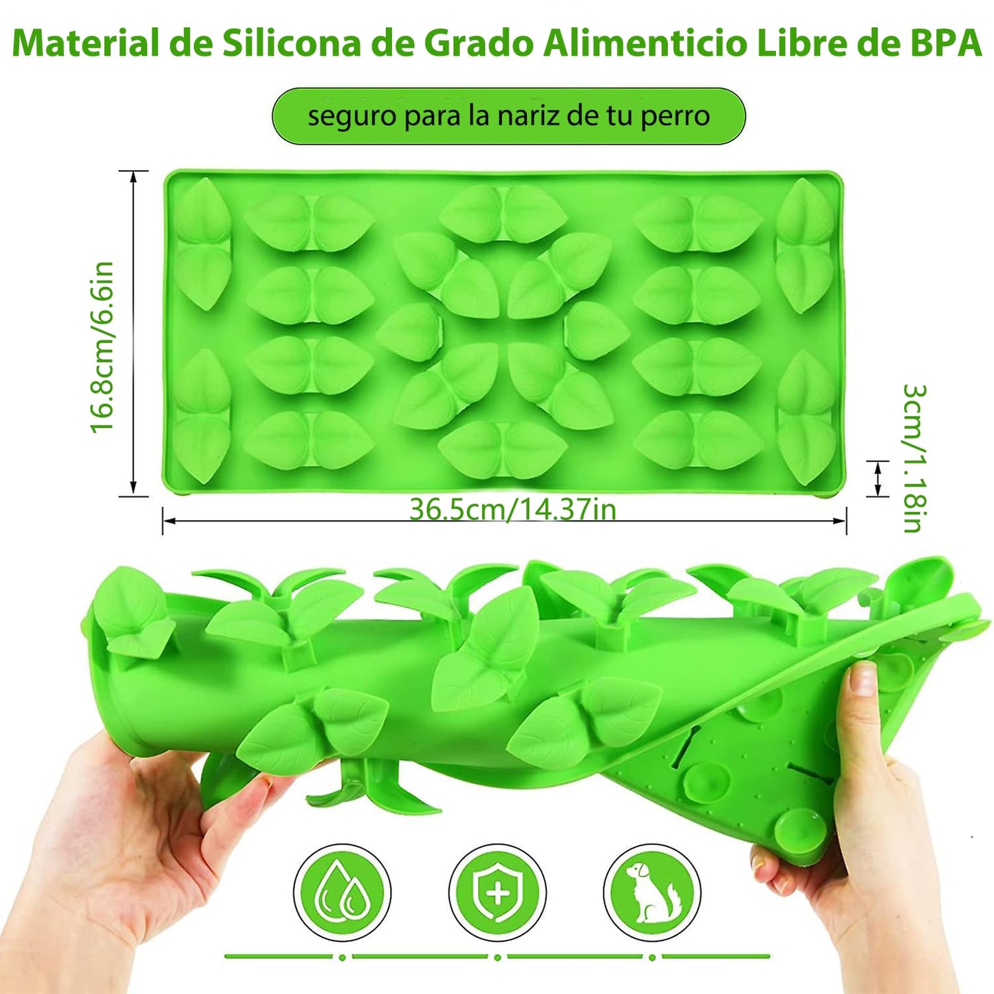 KIWOP Tapete de Silicona para Lamer Perros, Sin BPA, Alfombrilla de Alimentación Lenta para Mascotas con Ventosas, Almohadilla para Lamer, para Aliviar la Reducir el Aburrimiento de Perros y Gatos