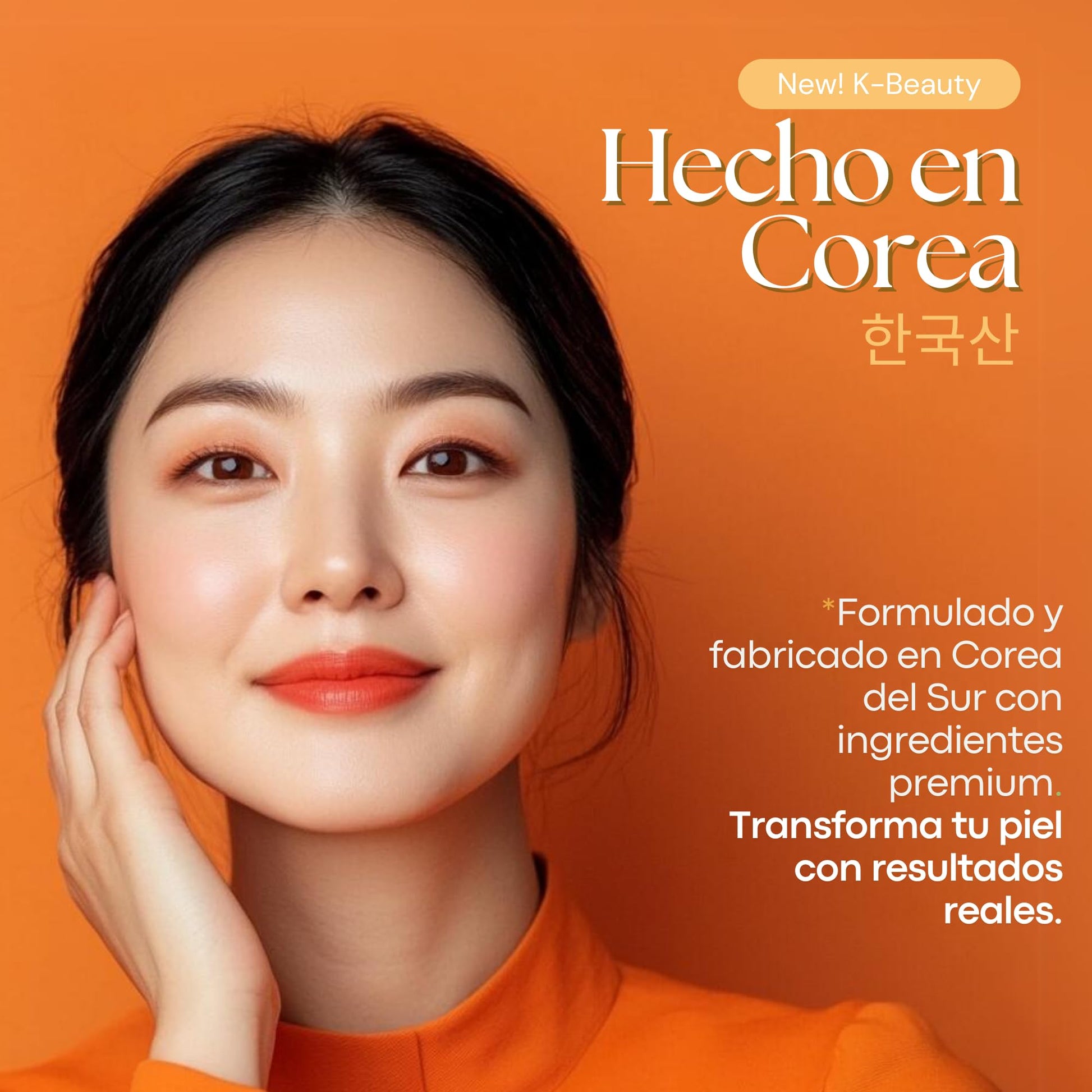 Sqin Luxiena Korean Serum de Vitamina C 2% y Ácido Hialurónico Facial. Aclara la Piel, Antimanchas facial + Antiarrugas + Antioxidante, Suero Facial de Día Vitamina C y Vitamina E, Skincare Coreano Vegano 32ml.