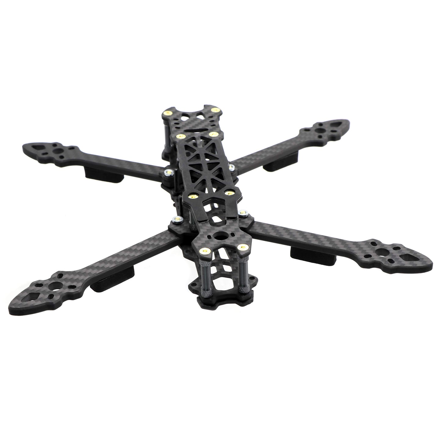 FPVDrone FPV Racing Drone - Marco de fibra de carbono de 5 pulgadas Quadcopter Freestyle Frame Kit con correa de batería Lipo