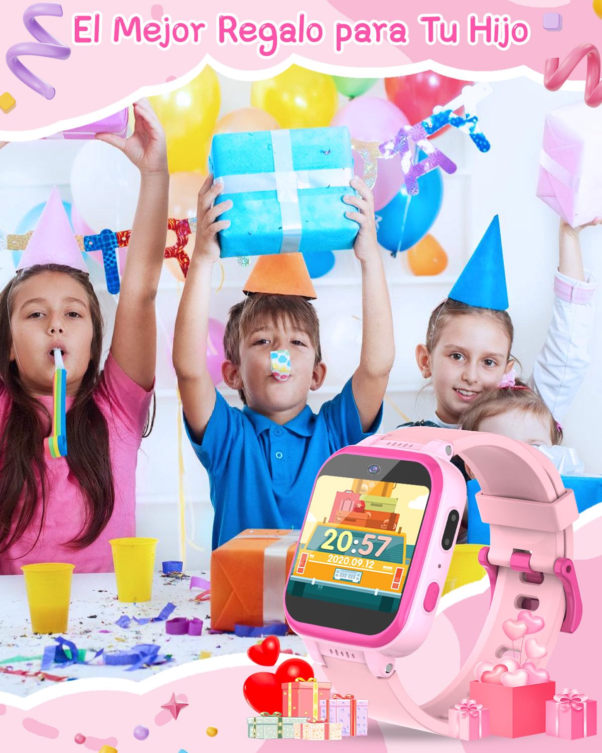 Reloj Inteligente para Niños con Pantalla HD 1.54 Pulgadas