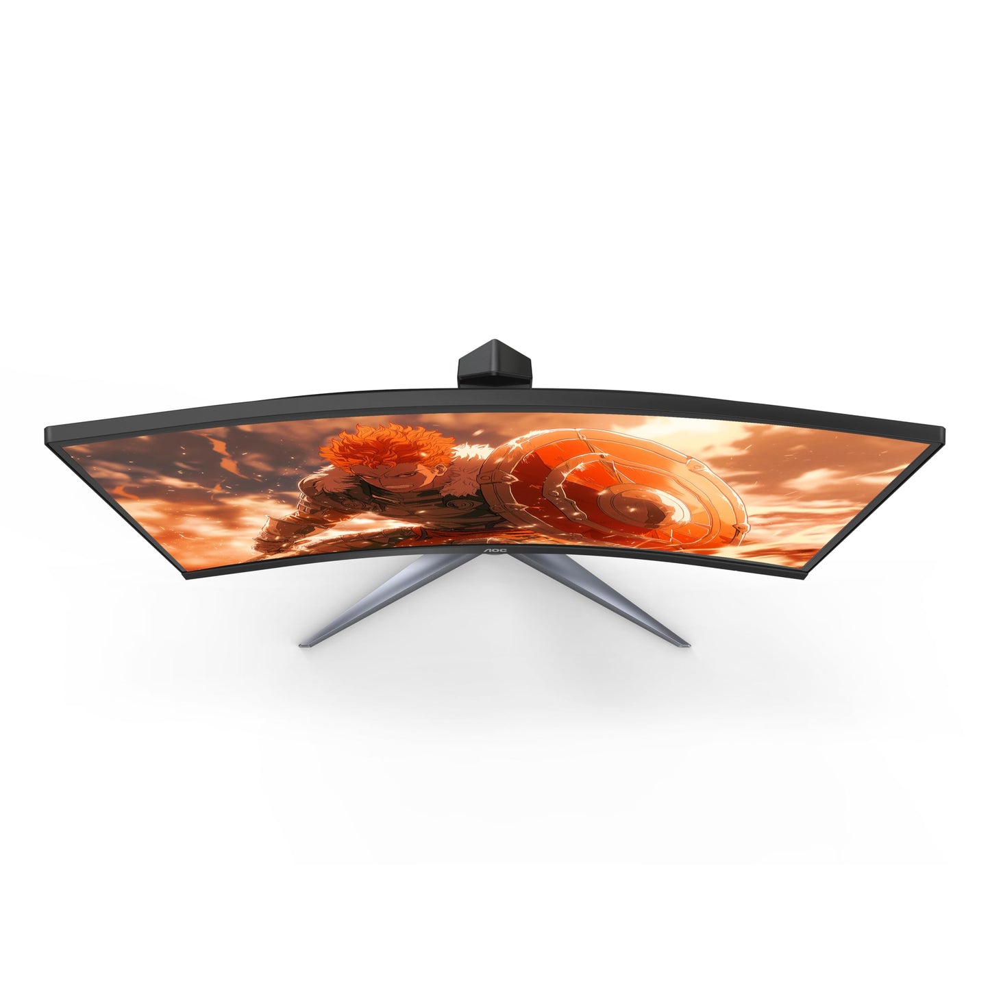 AOC C27G2Z Monitor de juego ultra rápido sin marco curvo de 27 pulgadas, FHD 1080p, 0,5 ms 240 Hz, FreeSync, HDMI/DP/VGA, altura ajustable, 3 años de garantía de píxeles muertos