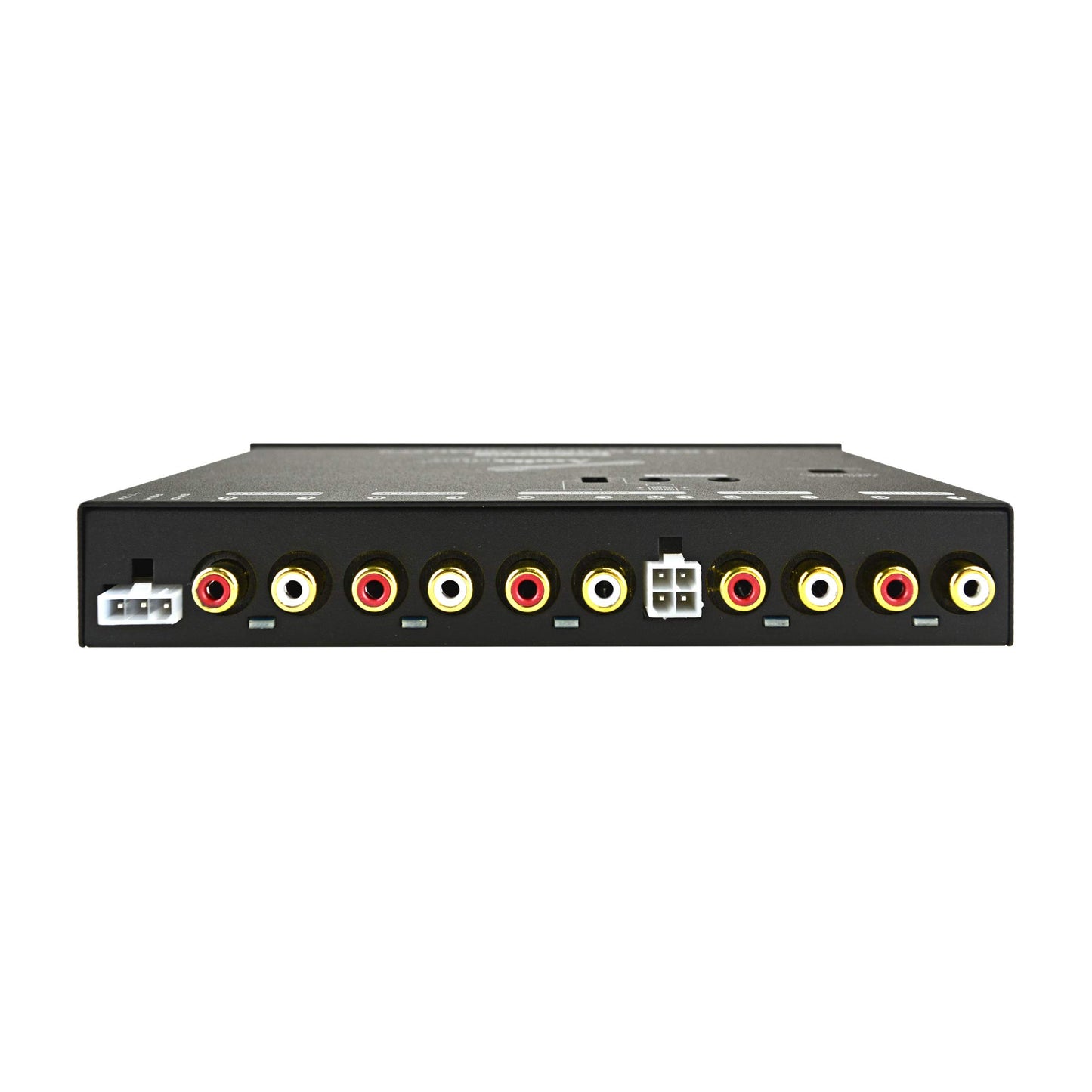 Audiopipe Ecualizador gráfico de 7 bandas con controlador de línea Hi/Lo -9V EQ-710HL