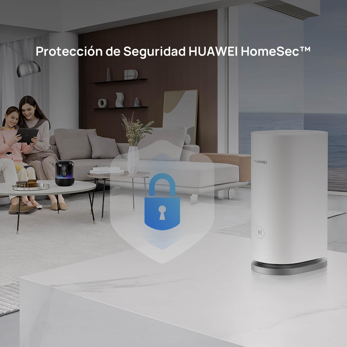 HUAWEI WiFi Mesh 3 - Router, Wi-Fi 6+, 3000 Mbps, 2.4GHz & 5GHz, Blanco (Paquete x2 Router), WS8100