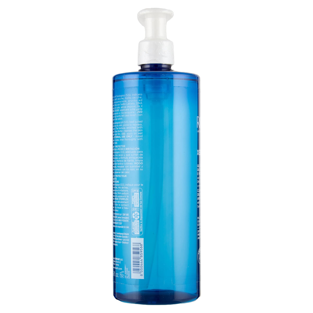 Rilastil Xerolact - Gel Limpiador Reparador para Piel Seca con Tendencia al Rascado e Irritación, 750 Mililitros