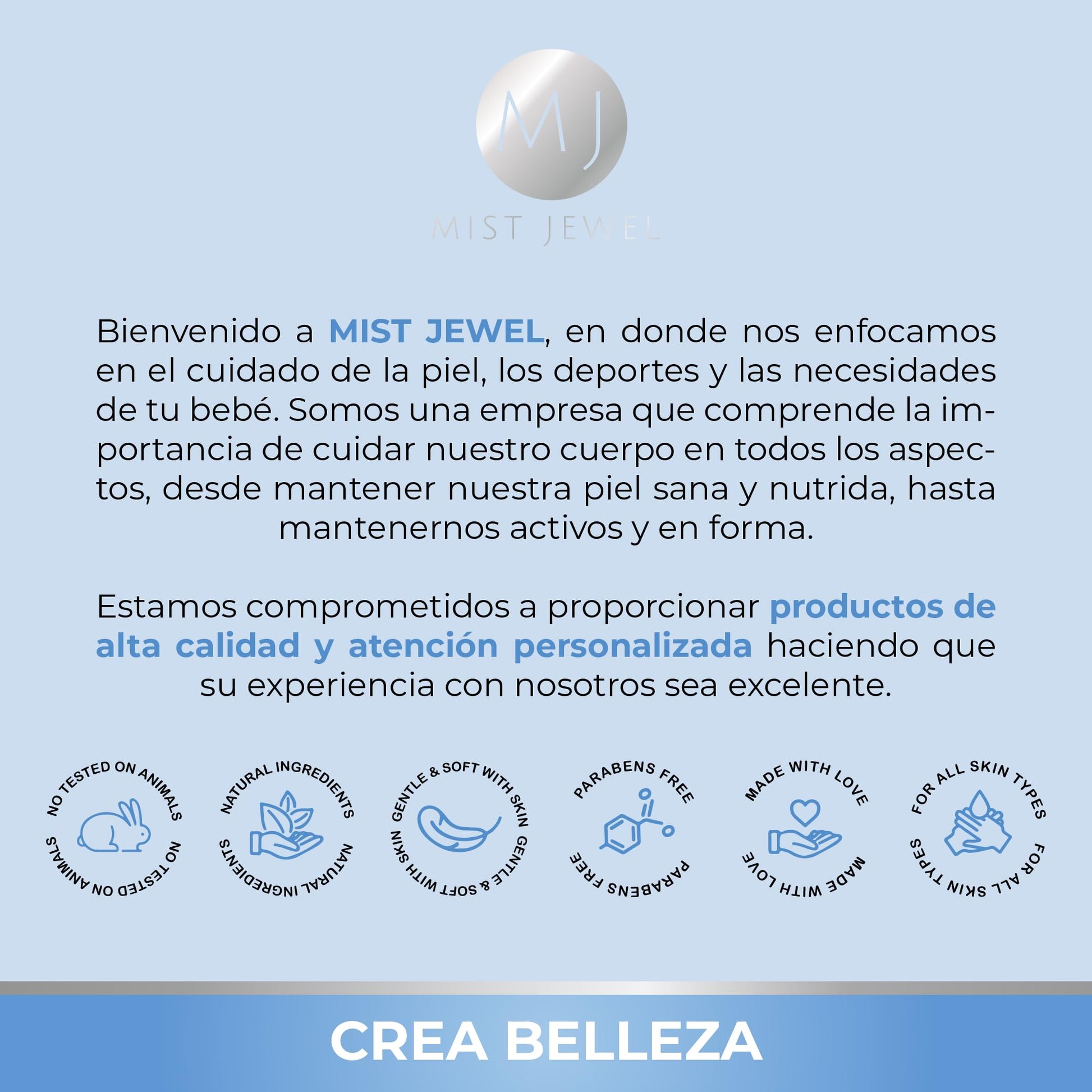 Serum Facial Mist Jewel 50ml Efecto Tensor Tens-Up con Ácido Hialurónico Antiedad