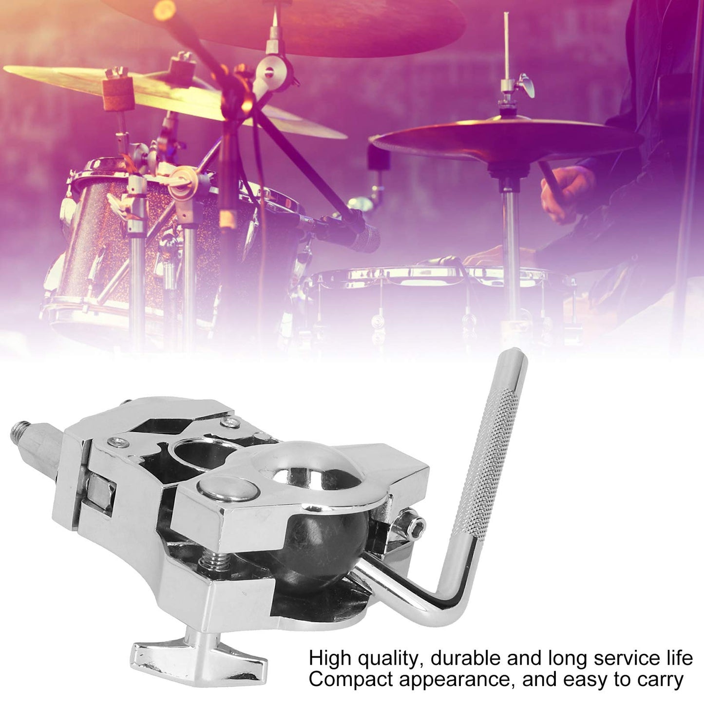 Rack para Tom Drum Artesanía Exquisita Dureza Fuerte Rendimiento Profesional