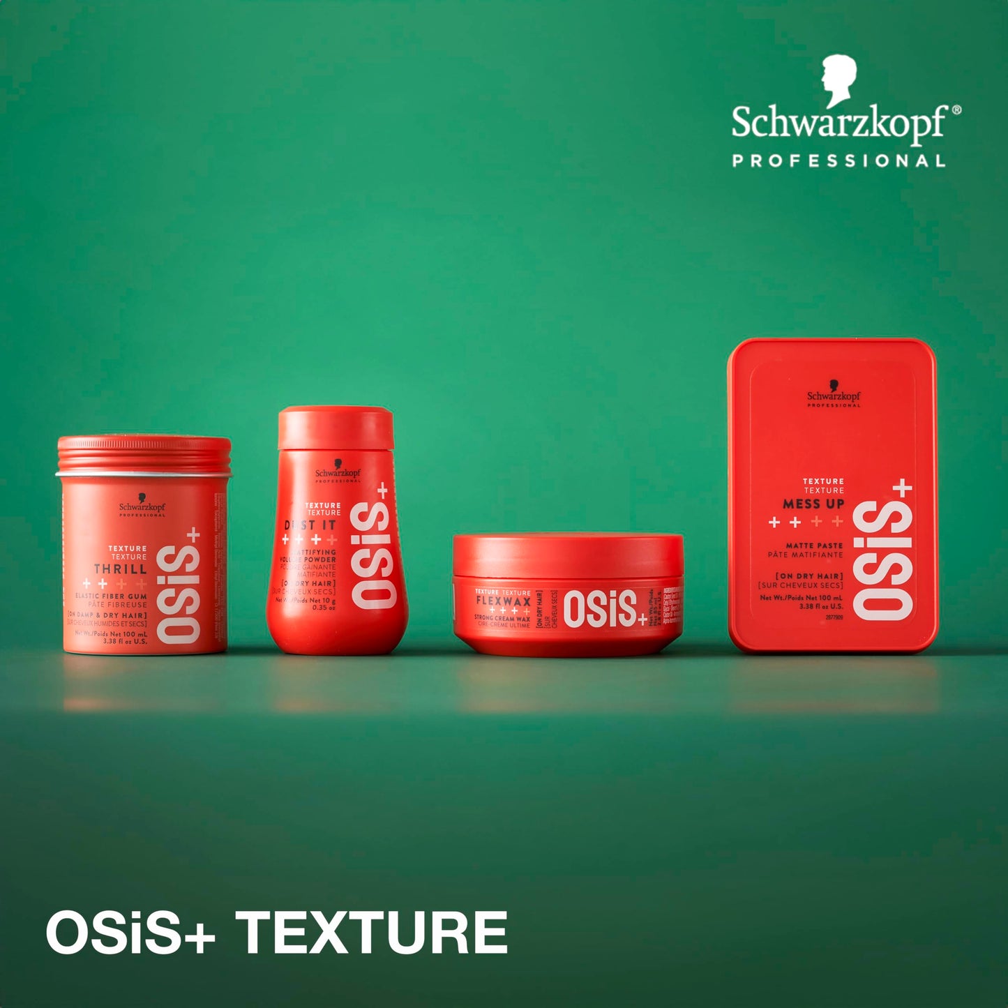 OSIS - Dust It Polvo Matificante 10 g, Fijación Fuerte, para Cabello Seco, Agarre Instantáneo, Volumen Increíble, Elevación de Raíces, Acabado Mate, Sujeción Intensa, Efecto Natural, Fácil de Aplicar