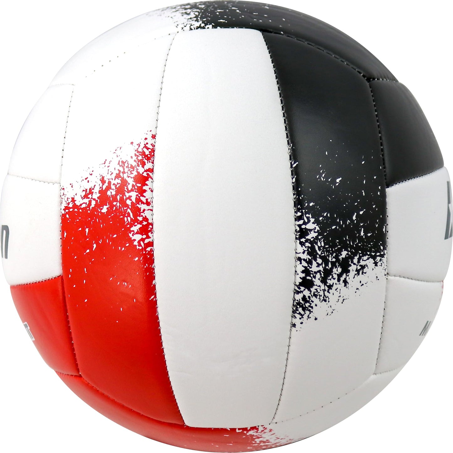 Baden MatchPoint - Balón de Voleibol, Rojo/Blanco/Negro, Talla 5