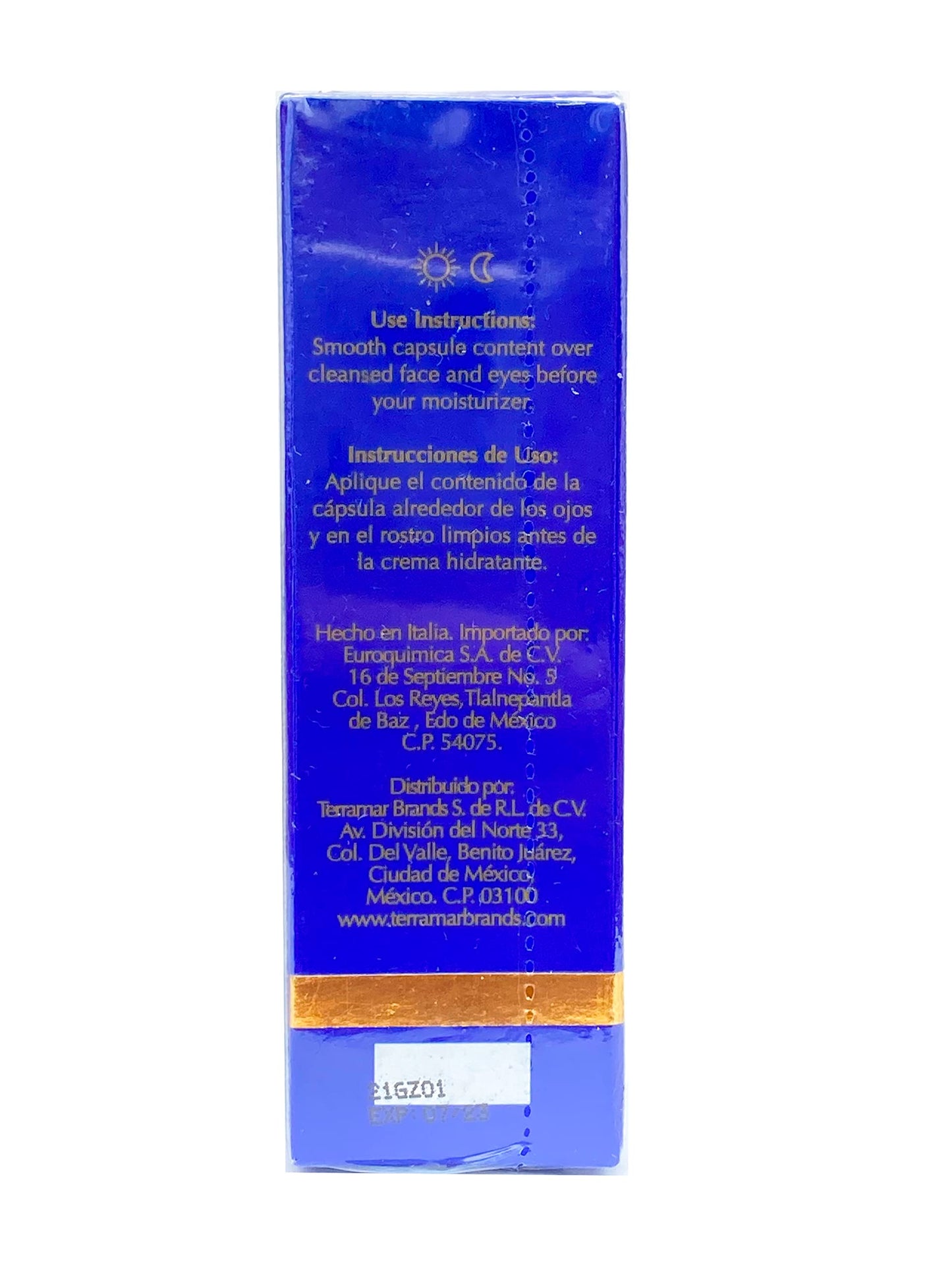 Terramar | HYDRACELL CÁPSULAS DE CERAMIDAS PARA OJOS Y ROSTRO / 30 Cápsulas, 9 ml