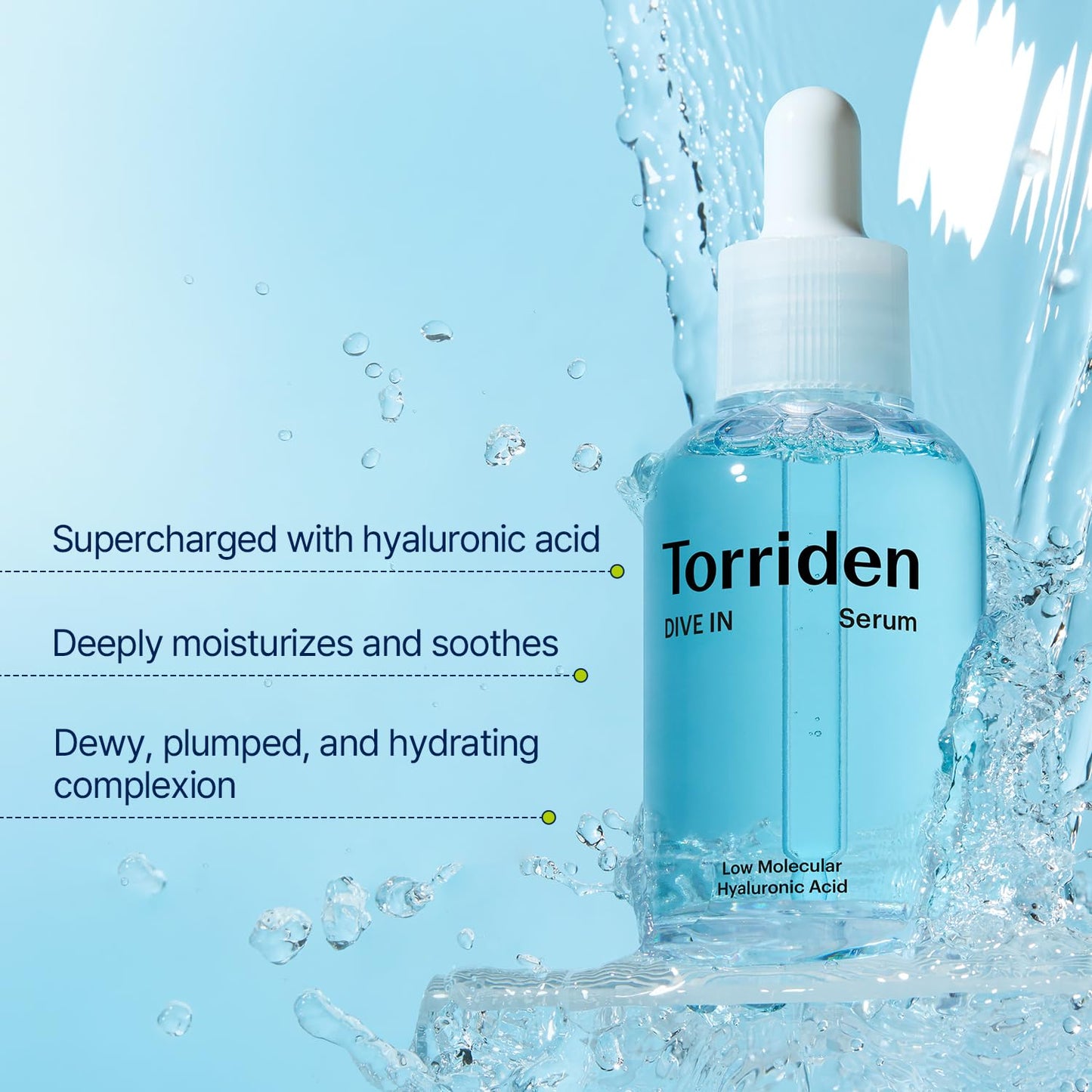 DIVE-IN Low Molecule Hyaluronic Acid Serum 50ml / Made in Korea