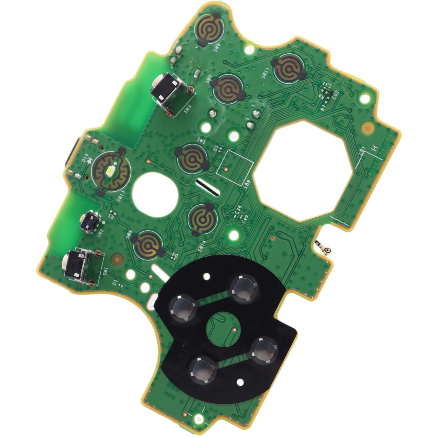 Deal4GO NEW Button Daughter Board & USB-C Power port Repair TOP Motherboard replacement for Xbox series S|X controller 1914 (LATEST Ver)