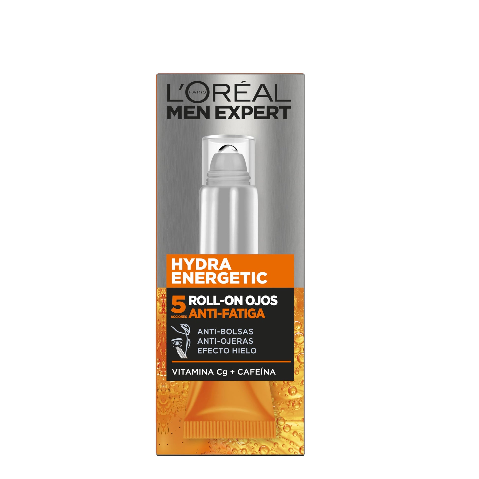 L'Oreal Paris Roll On Crema para Ojos, Men Expert, 10 ml