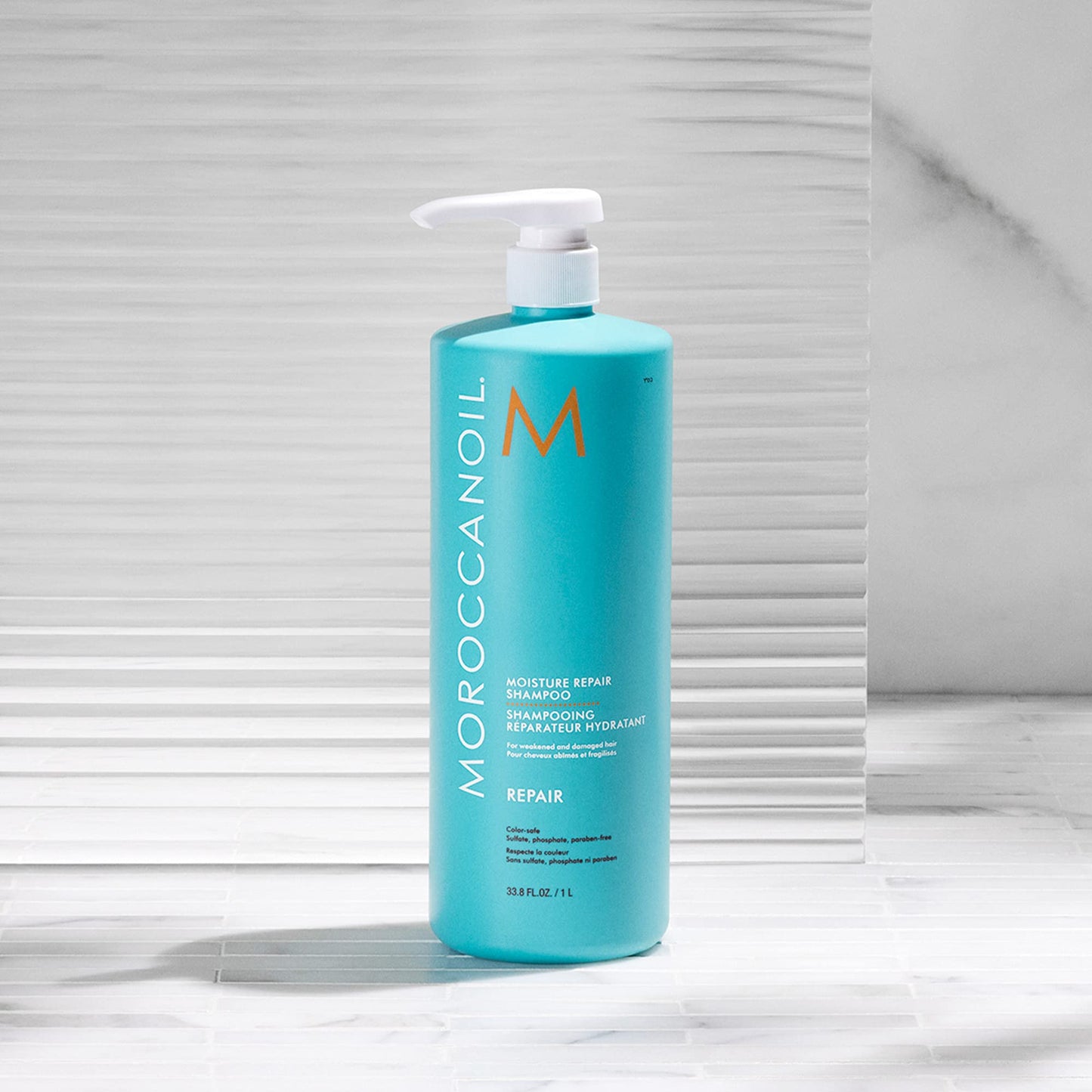 Moroccanoil Shampoo Reparador Hidratante, 1L